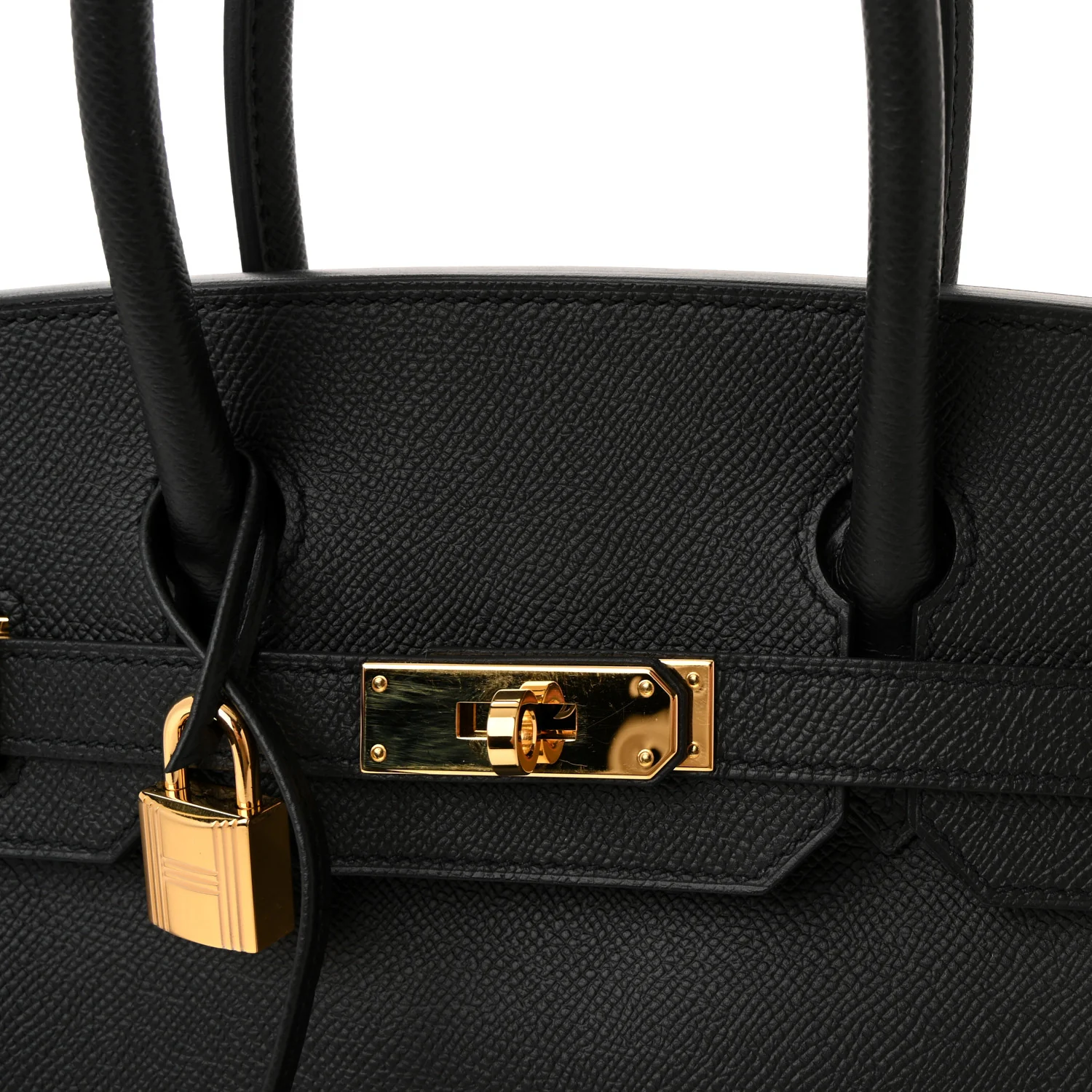 Epsom Birkin 30 Black - Top Club
