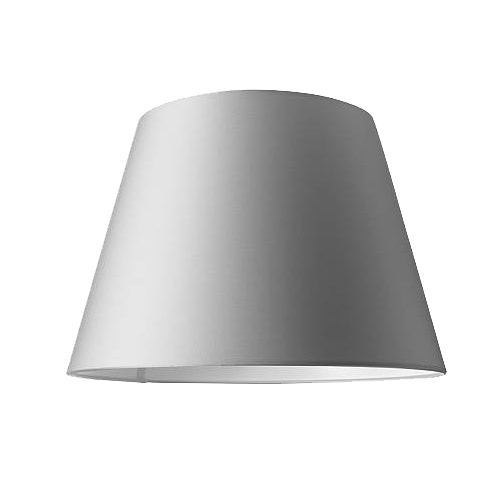 Lampenkap Tolomeo Ø32 grijs satijn
