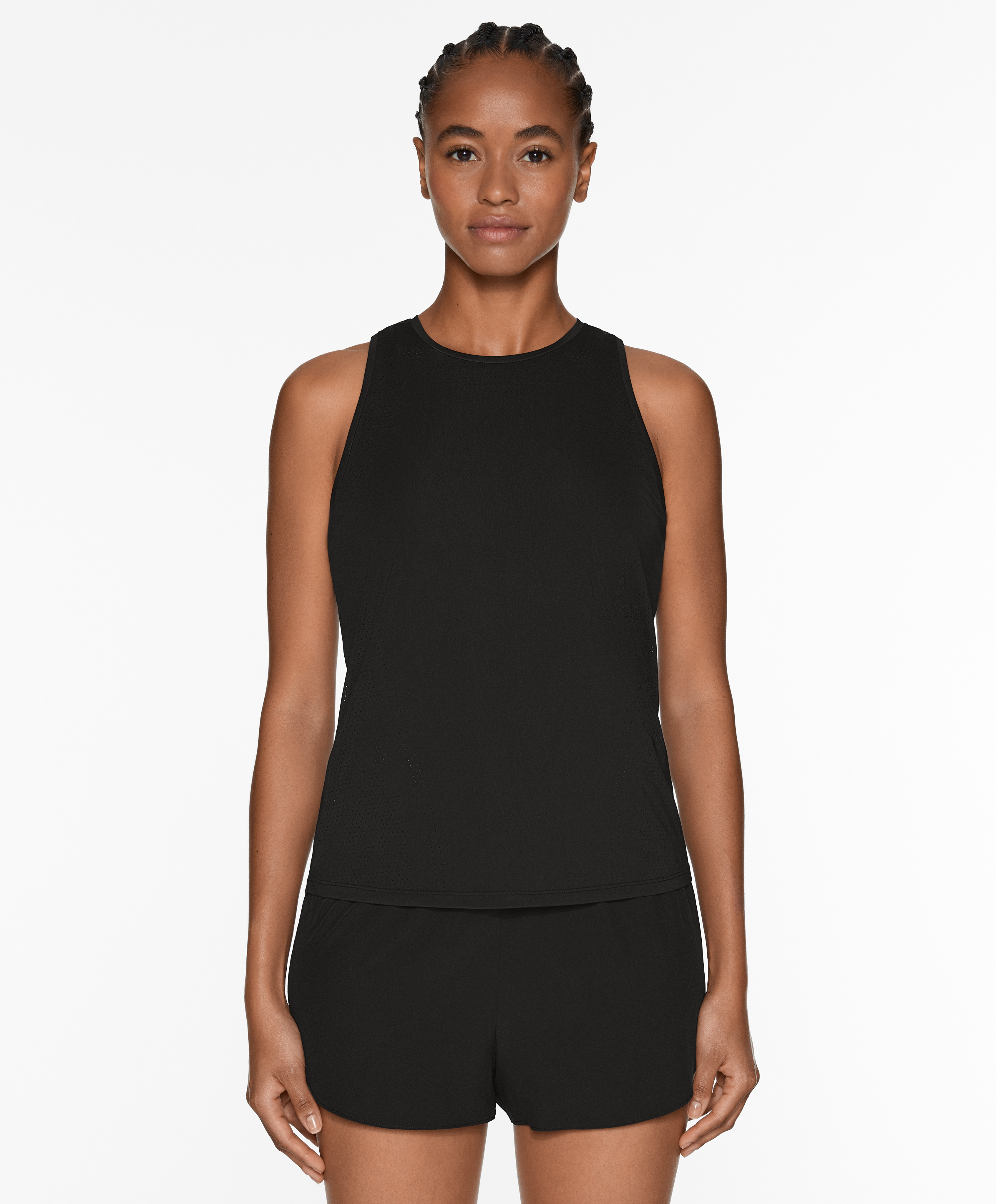 OYSHO Sleeveless technical T-shirt with open back