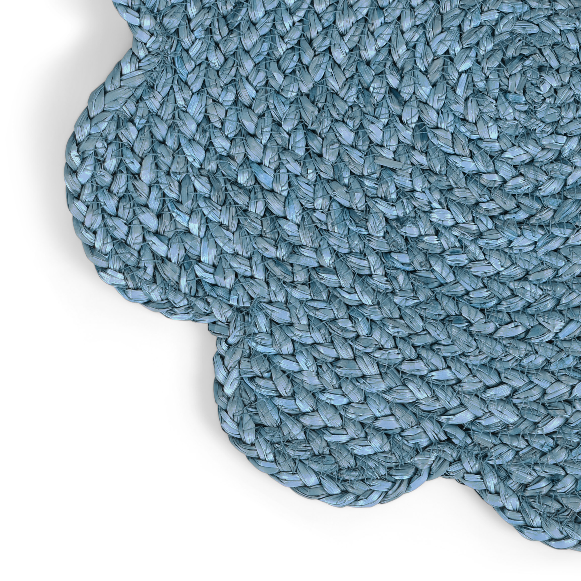 Placemat Daisy light blue