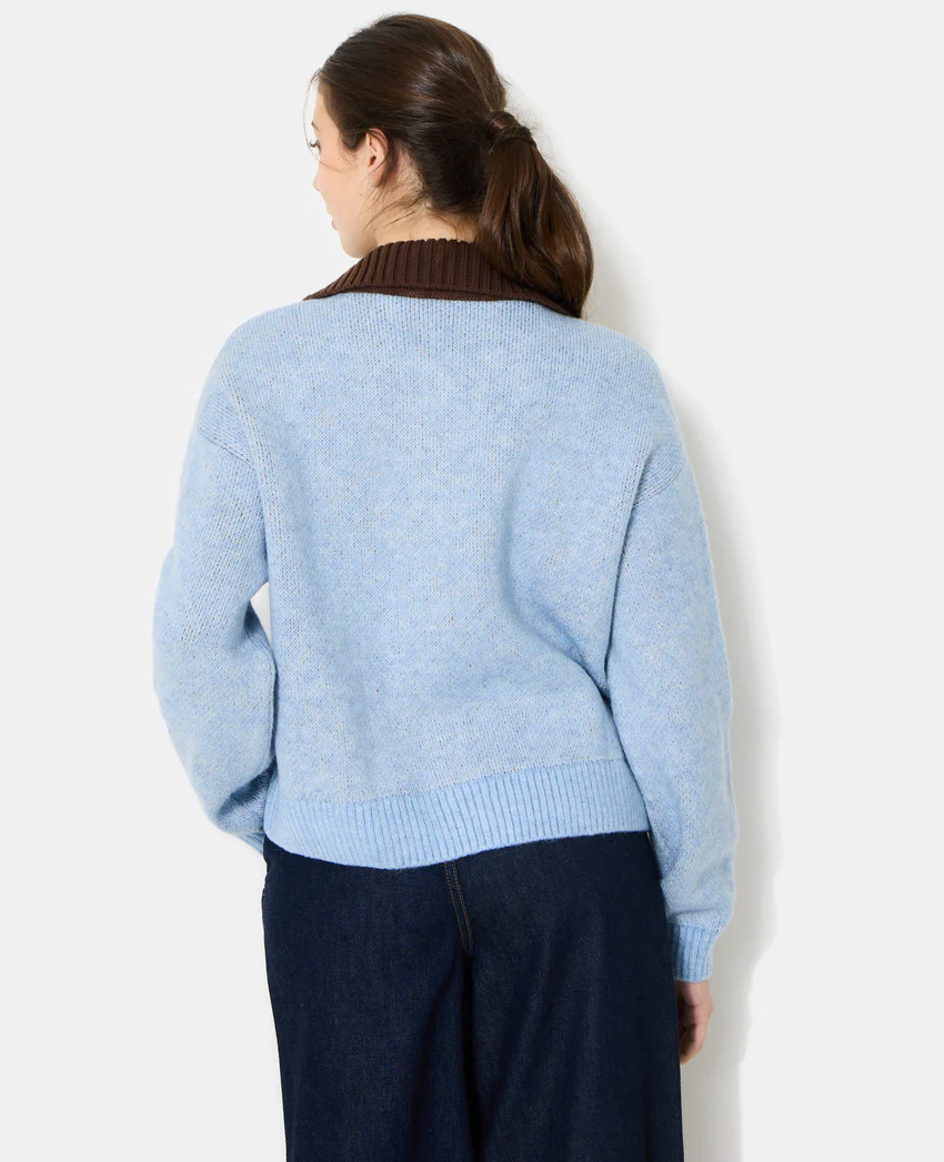 Pimkie Gilet avec col motifs santiags