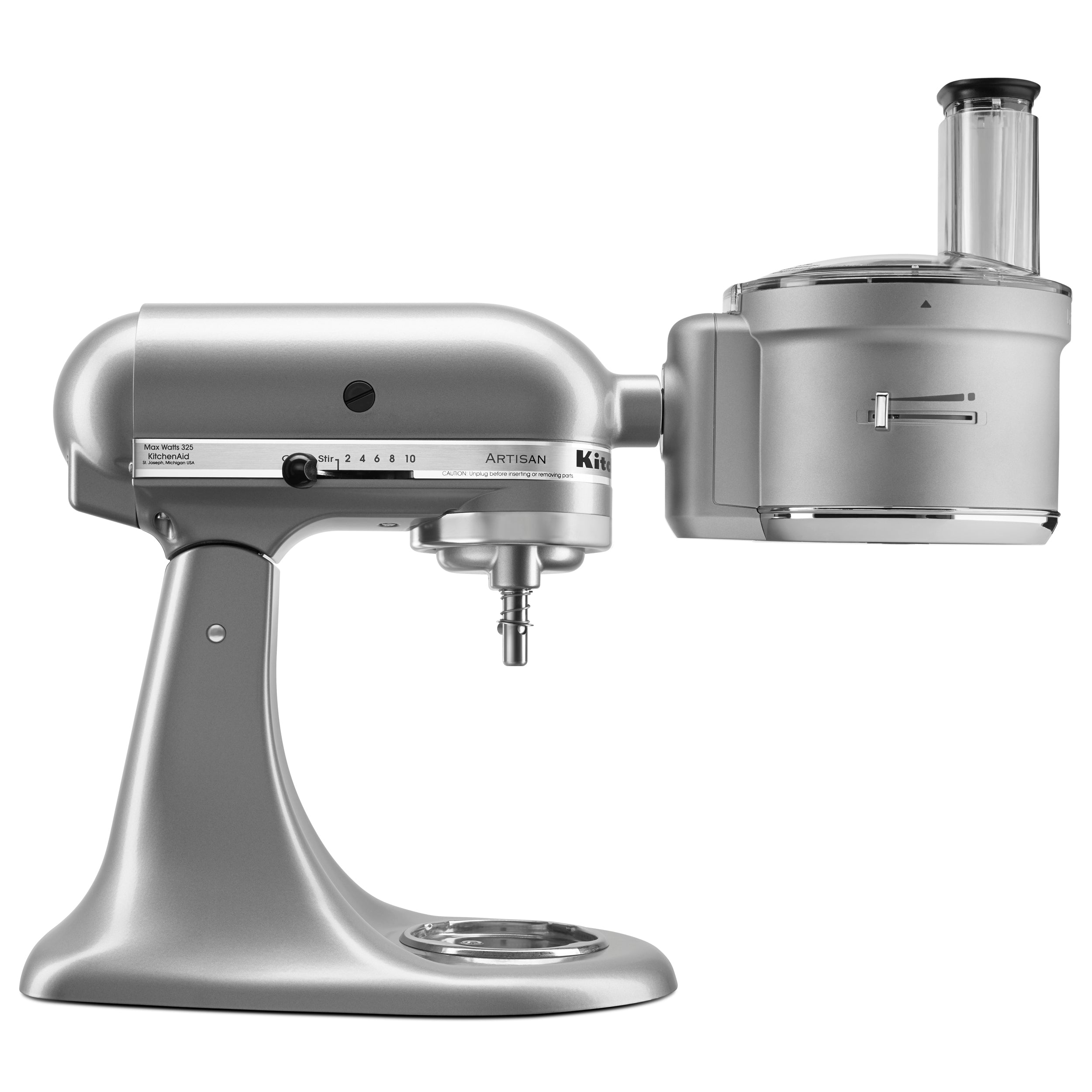 KitchenAid KSM150PSCU Artisan Serie 5-Quart Tilt-Head Stand Mixer, Contour Silver