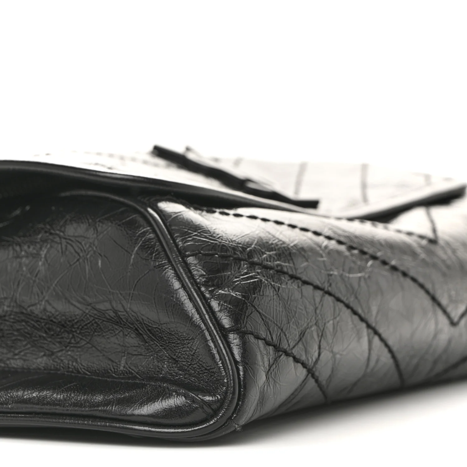 Crinkled Calfskin Matelasse Monogram Niki Body Bag Black - Top Club
