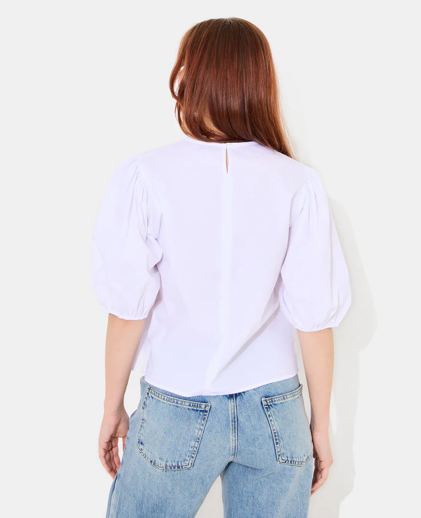 Pimkie Blouse col rond avec manches ballons