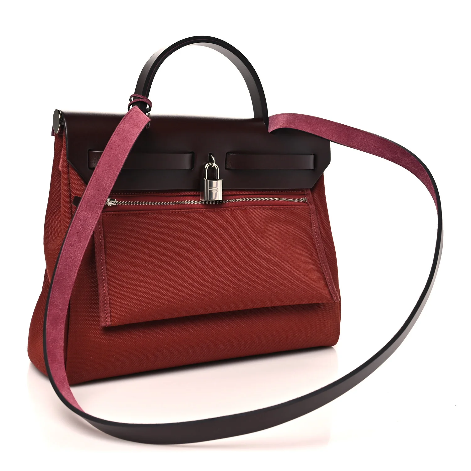 Military Toile Vache Hunter Herbag Zip Retourne 31 PM Rouge H Ebene - Top Club