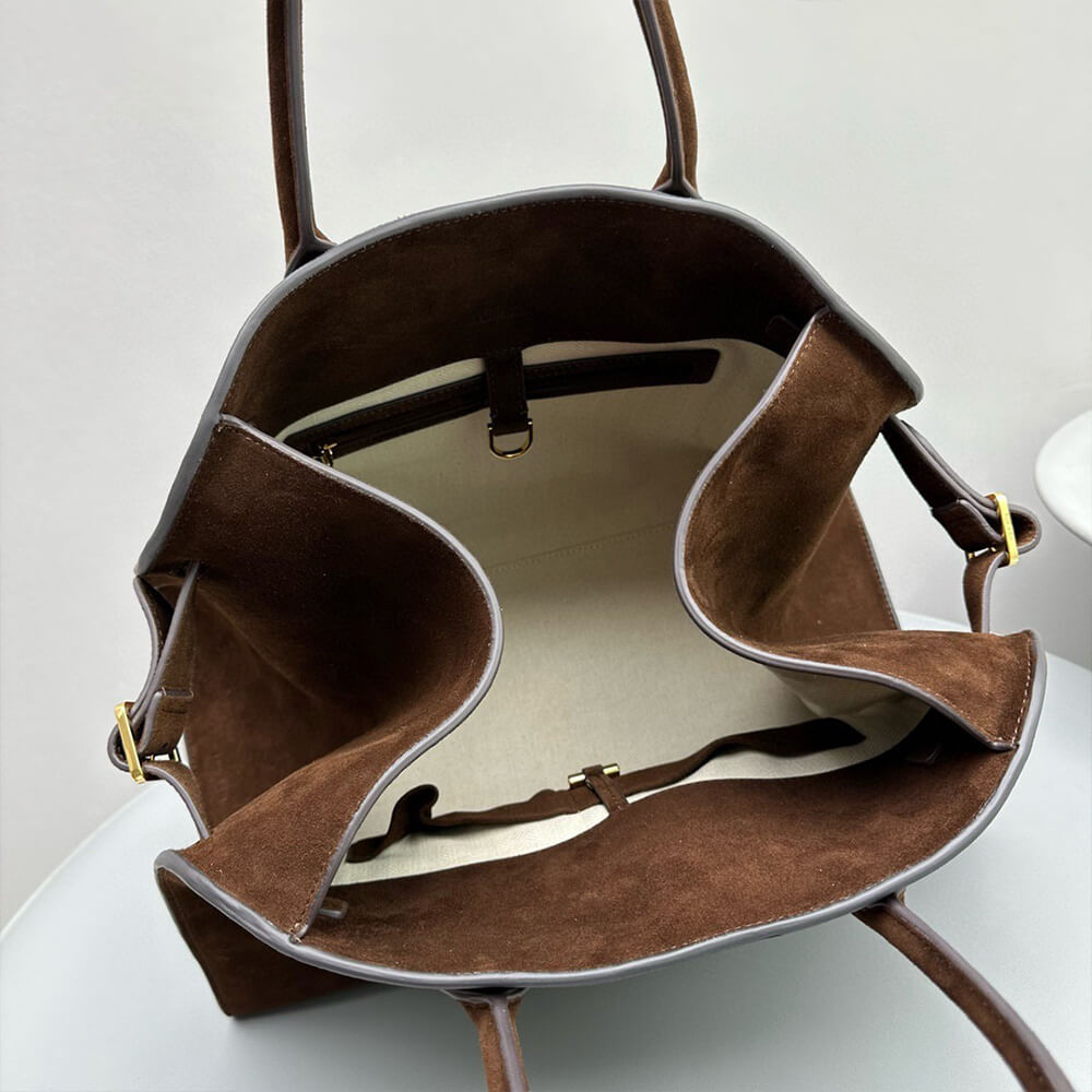 THE ROW  Soft Margaux 15 sued bag(High-end Grade) - Top Club