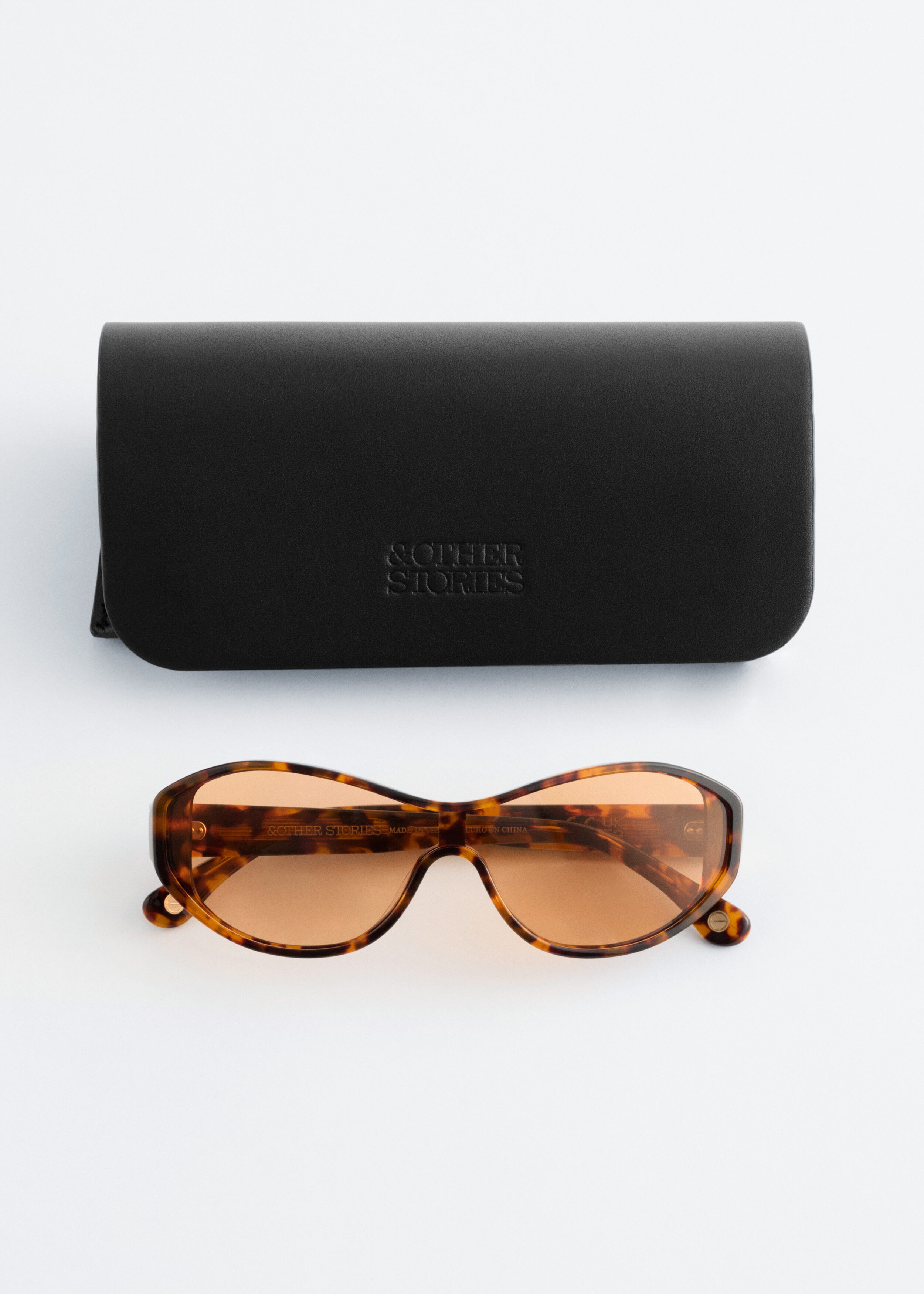 & Other Stories OVAL ACETATE SUNGLASSES