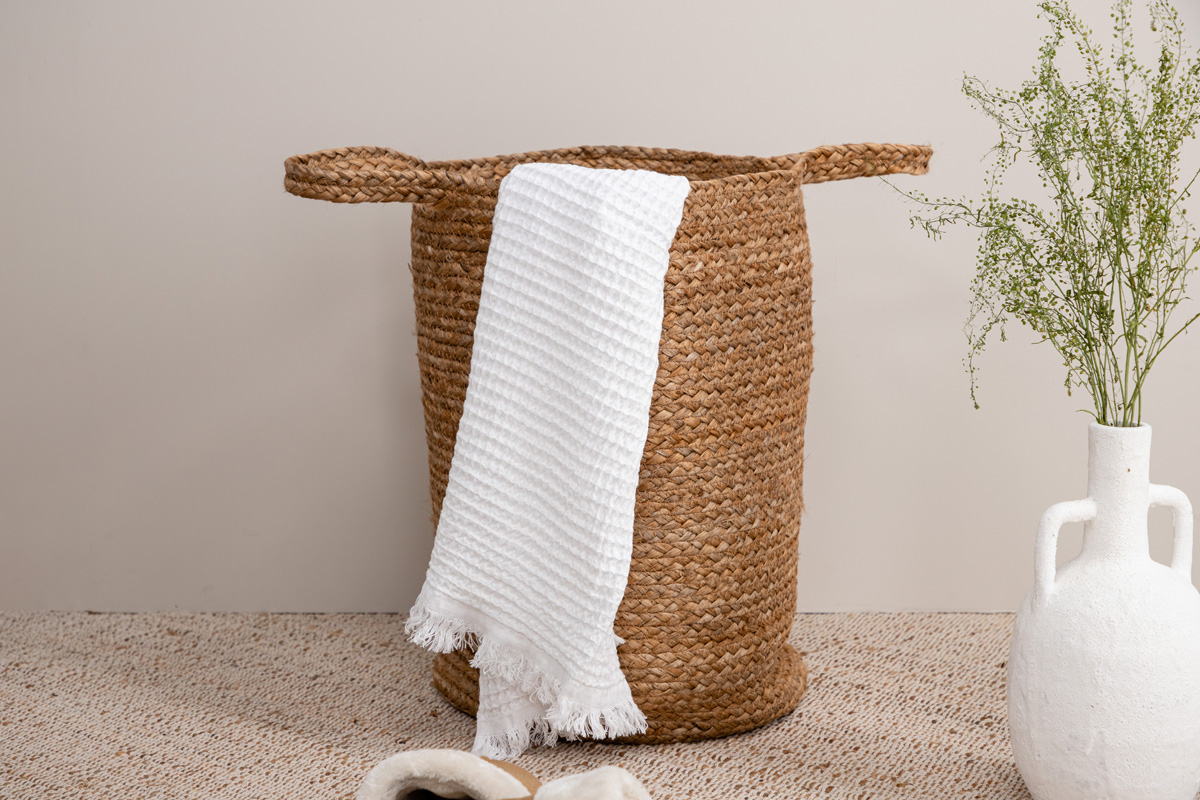 Opbergmand Pilar jute Bruin