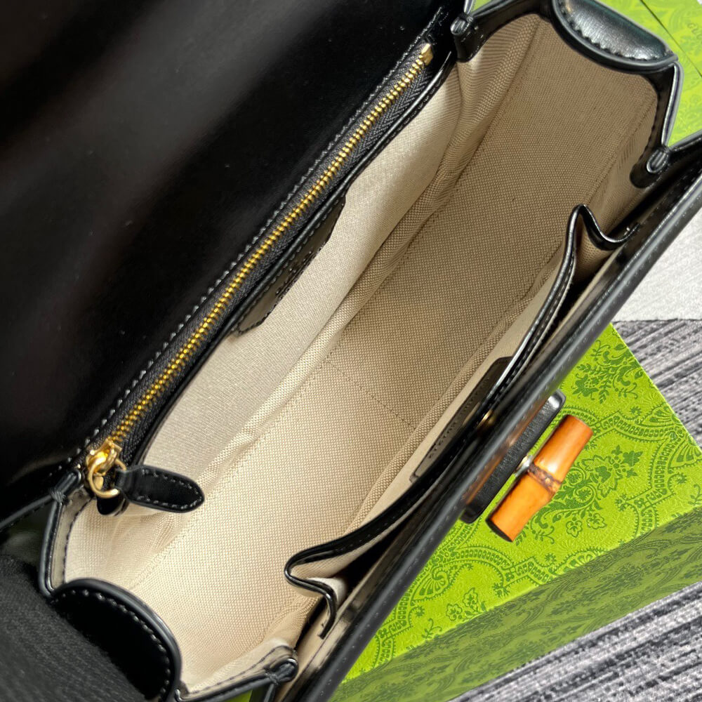 GUCCI BAMBOO 1947 MEDIUM TOP HANDLE BAG - Top Club