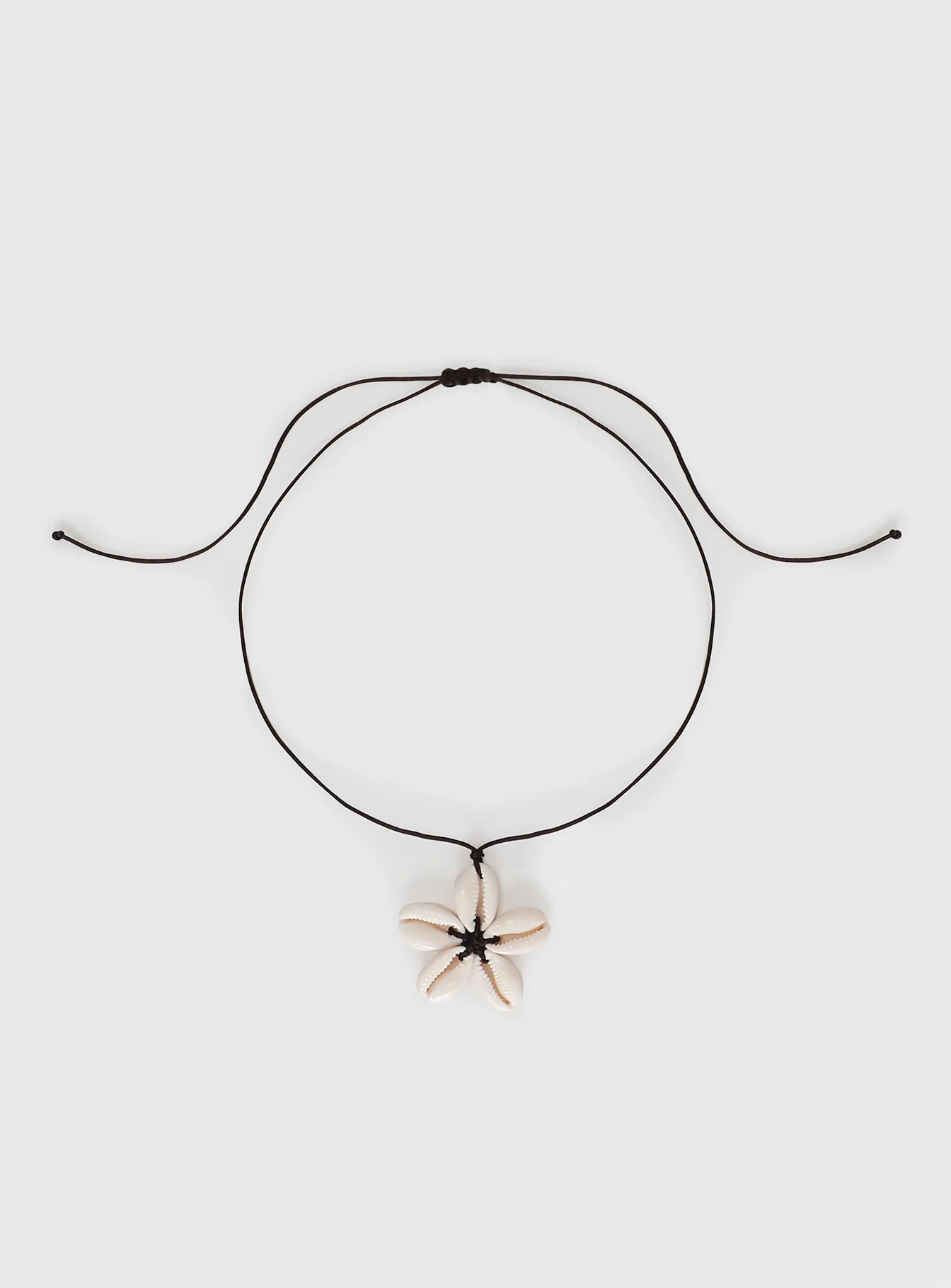 Teardrops Shell Necklace Multi