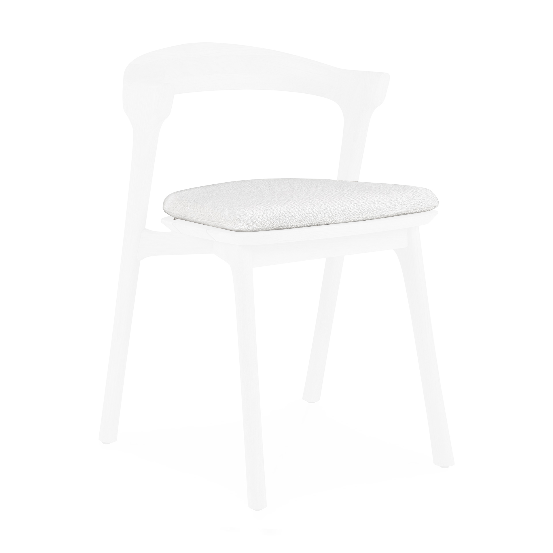 Zitkussen voor Teak Bok tuinstoel - off white