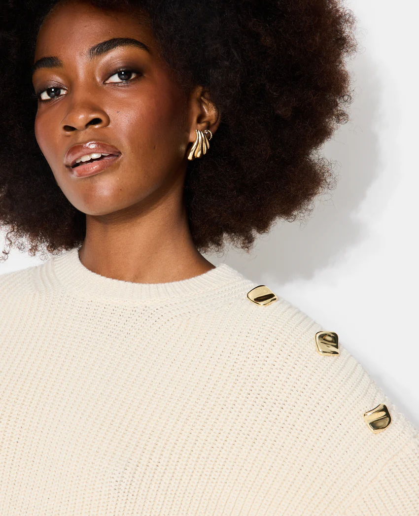 Pimkie Pull oversize avec écharpe amovible