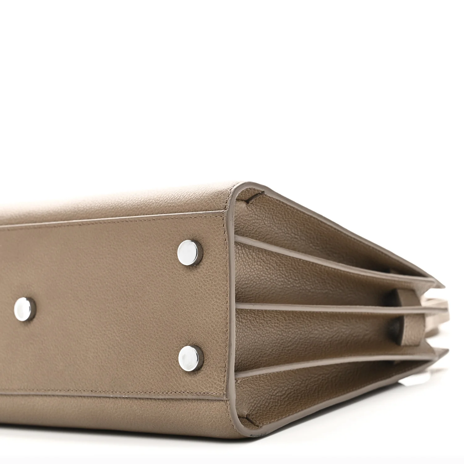 Grained Calfskin Baby Sac De Jour Taupe - Top Club