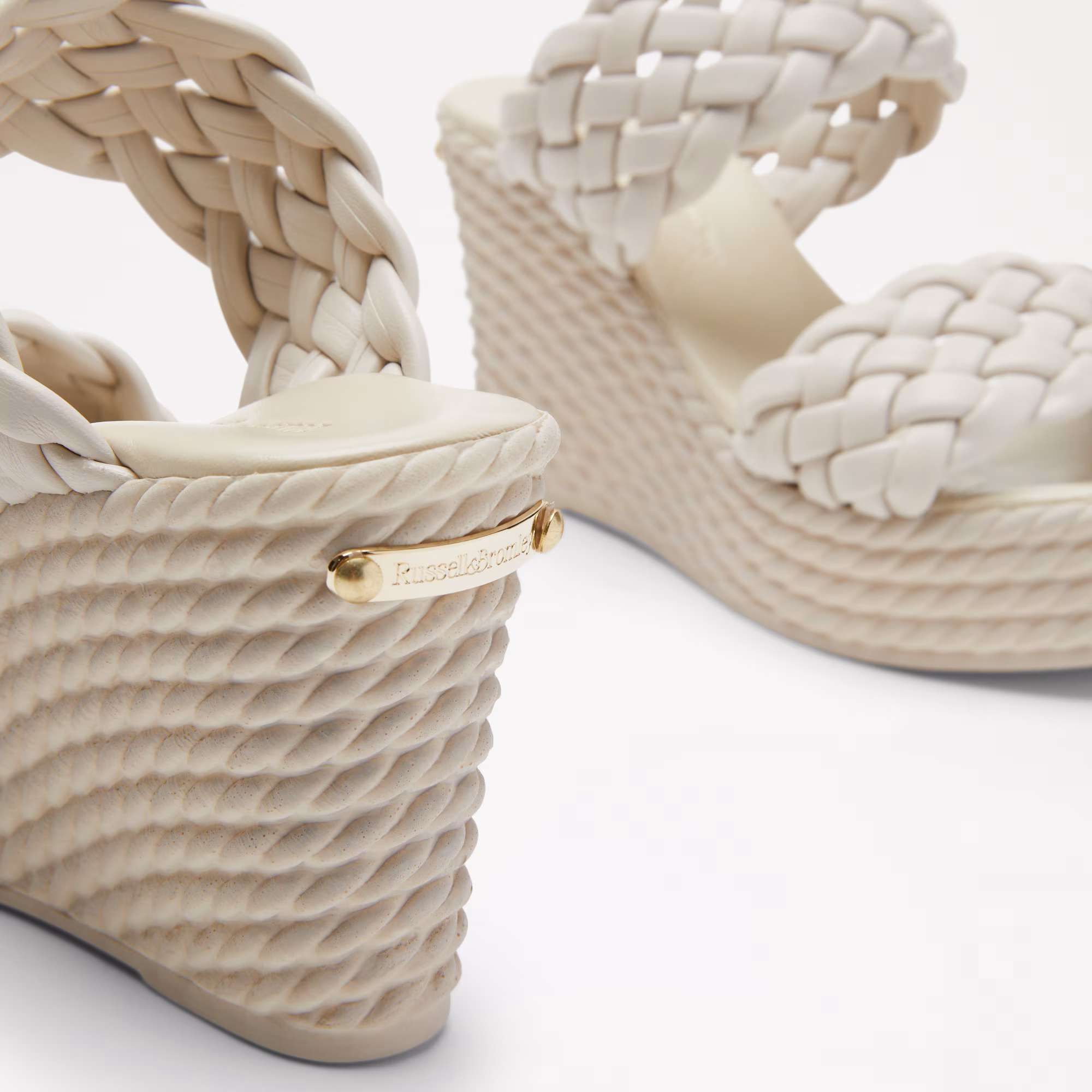 MarinaChunky Woven Wedge