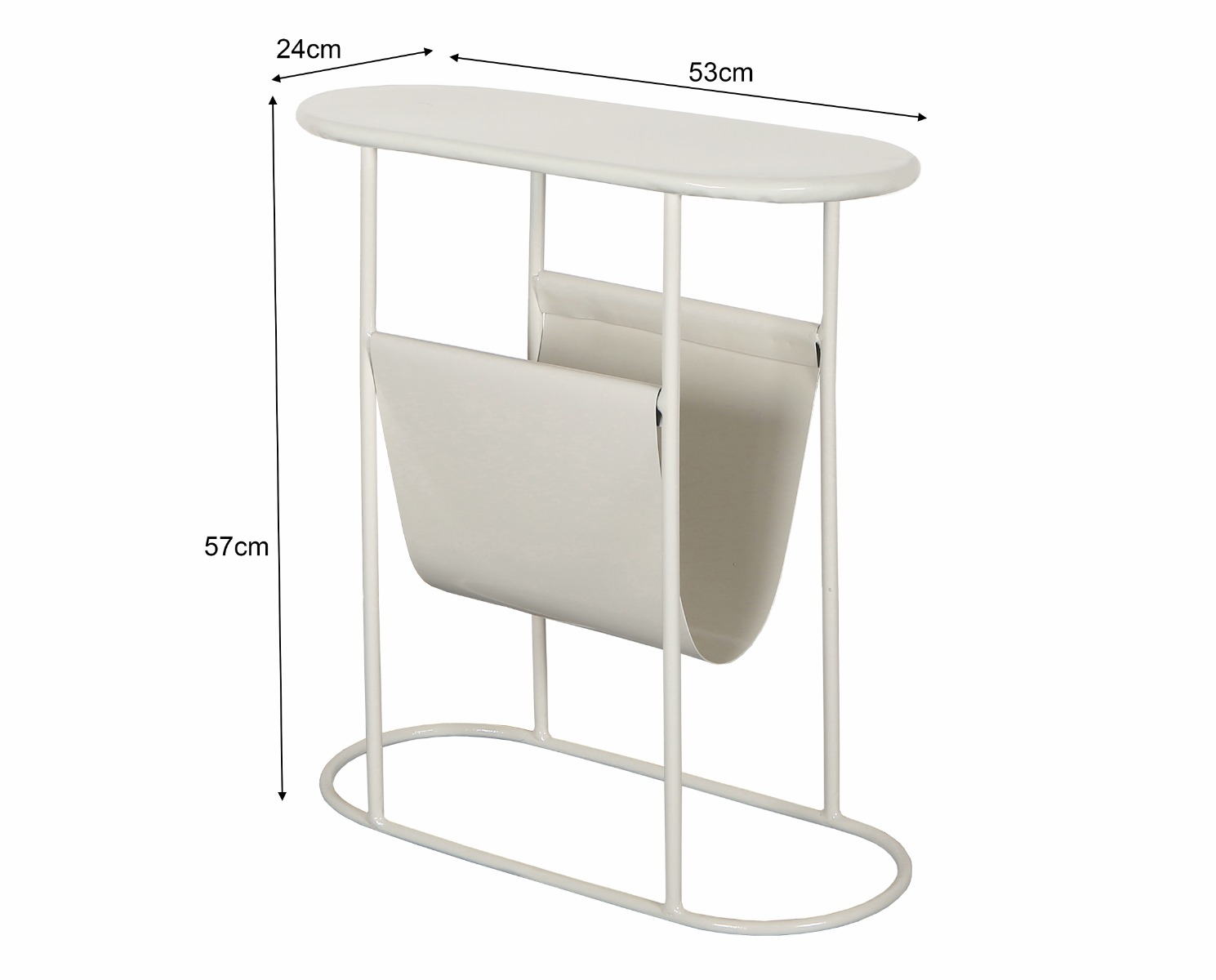 Bijzettafel/Tijdschriftenhouder