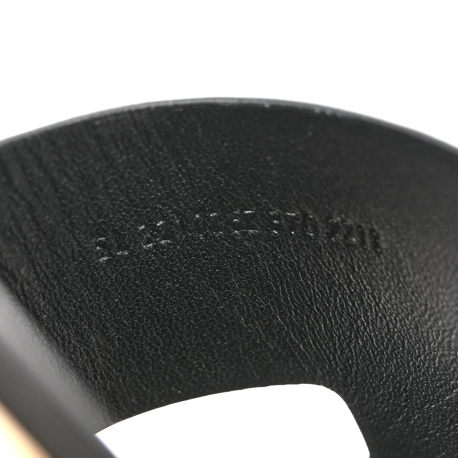 Calfskin Cork Eze 30 Sandals 37 Black - Top Club