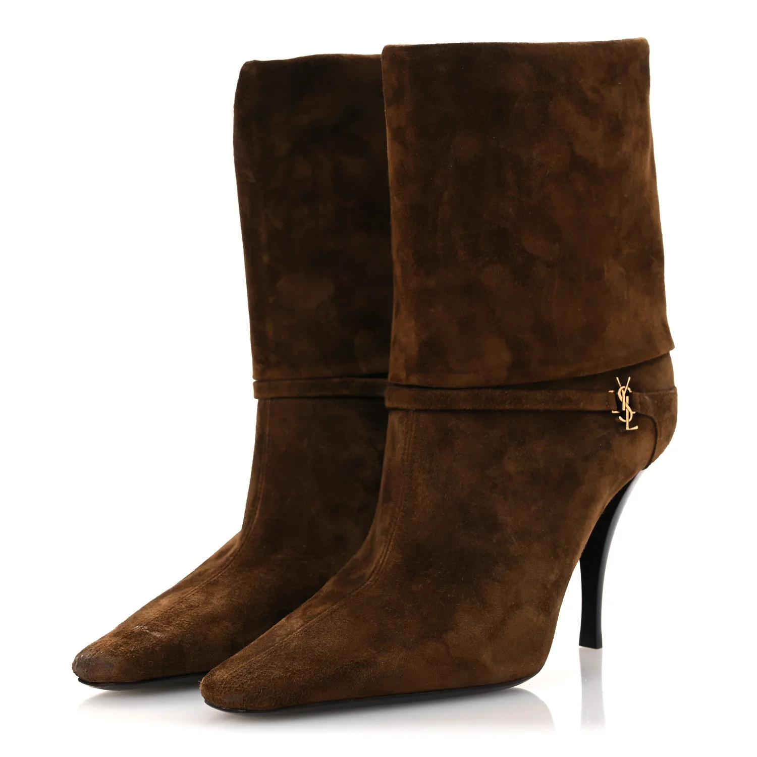 Suede Vicky 90 Booties 36 Land - Top Club