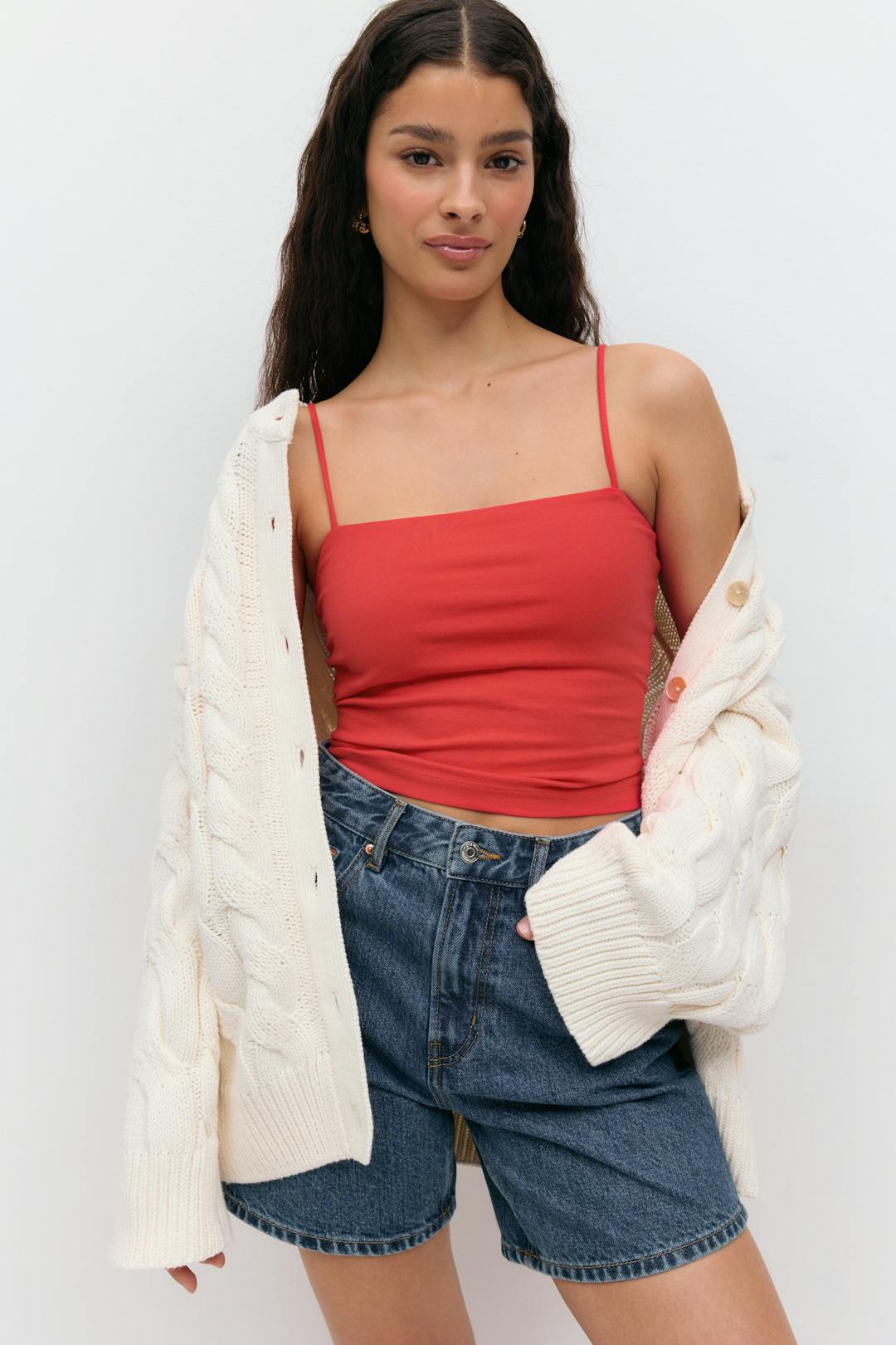 Gina Tricot spaghetti strap singlet