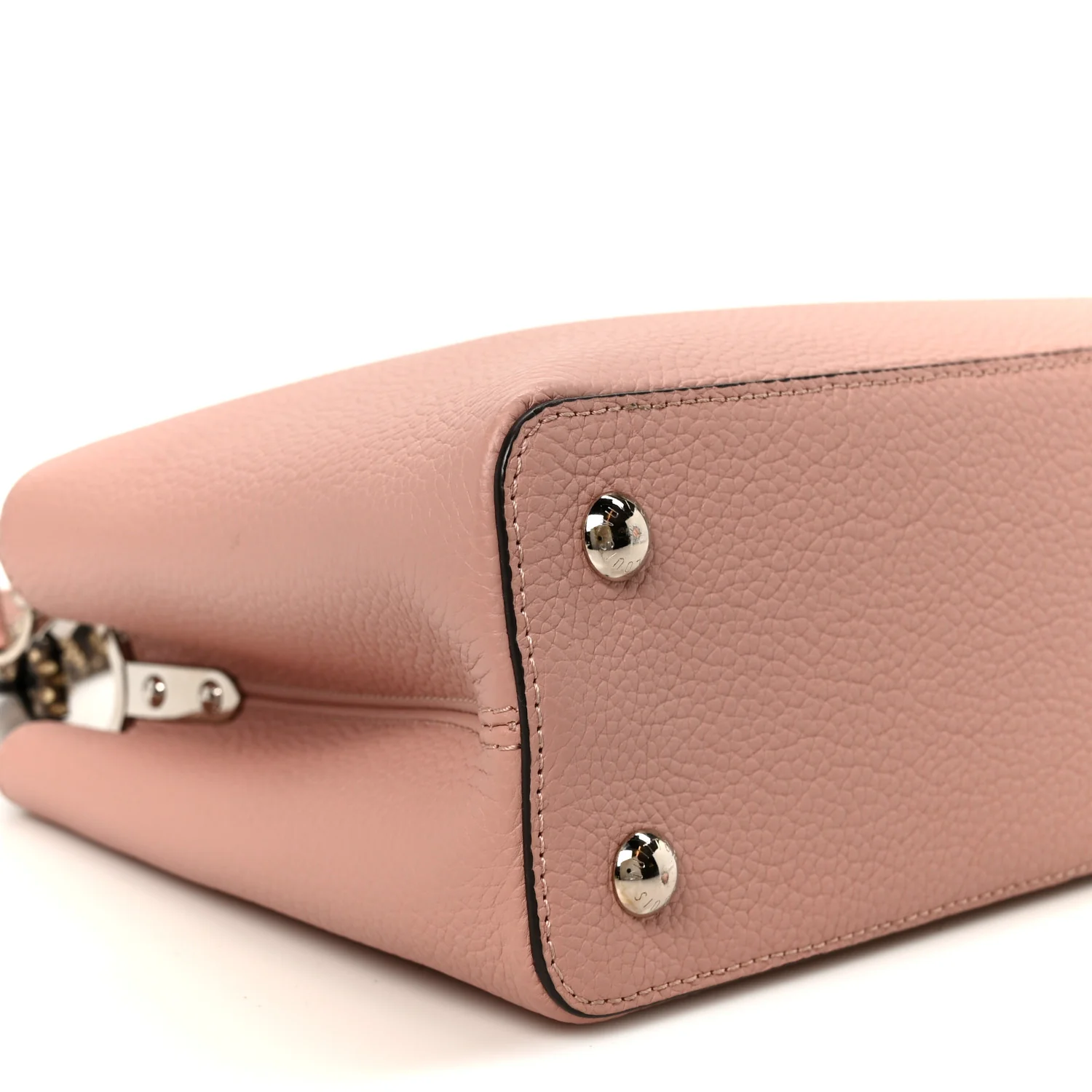 Taurillon Snakeskin Capucines PM Magnolia - Top Club