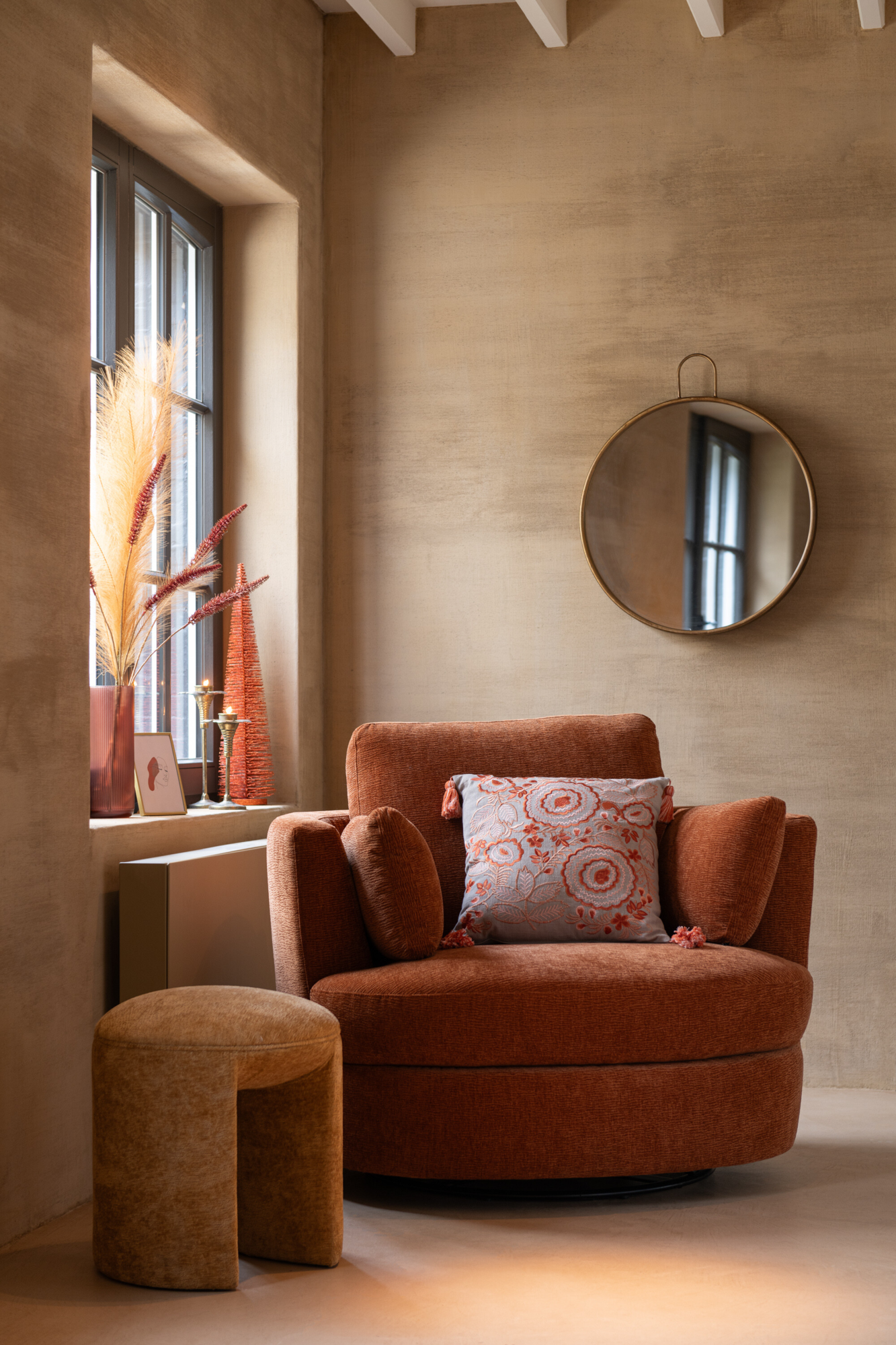 Fauteuil 360º roest