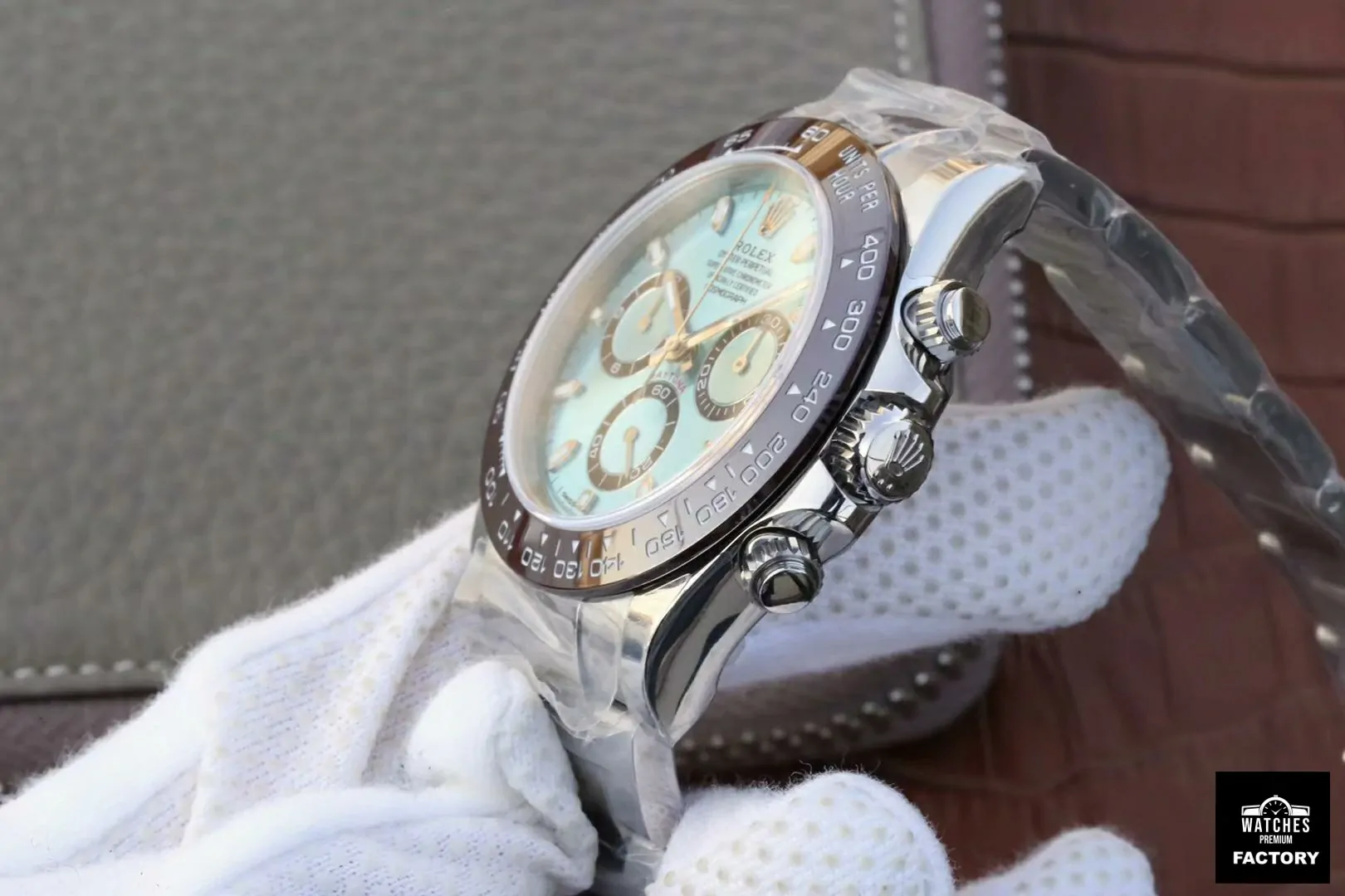 Rolex Daytona Cosmograph 116506 Noob Factory Ice Blue Dial