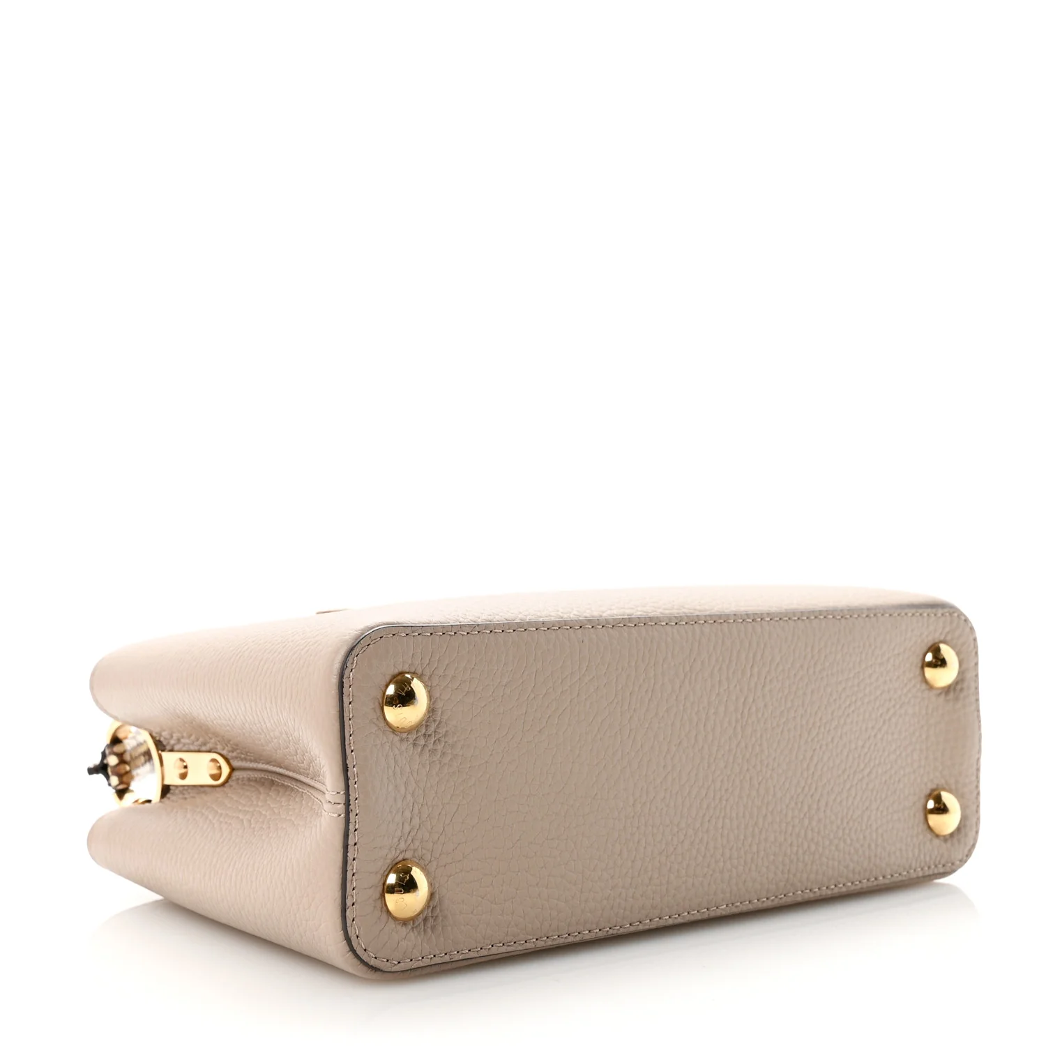 Taurillon Snakeskin Capucines BB Galet - Top Club
