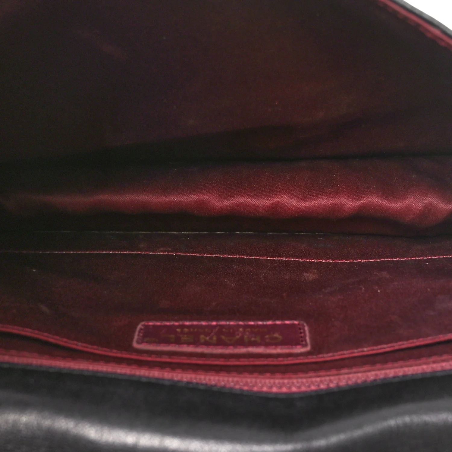 Lambskin Quilted Medium Golden Class Flap Black - Top Club