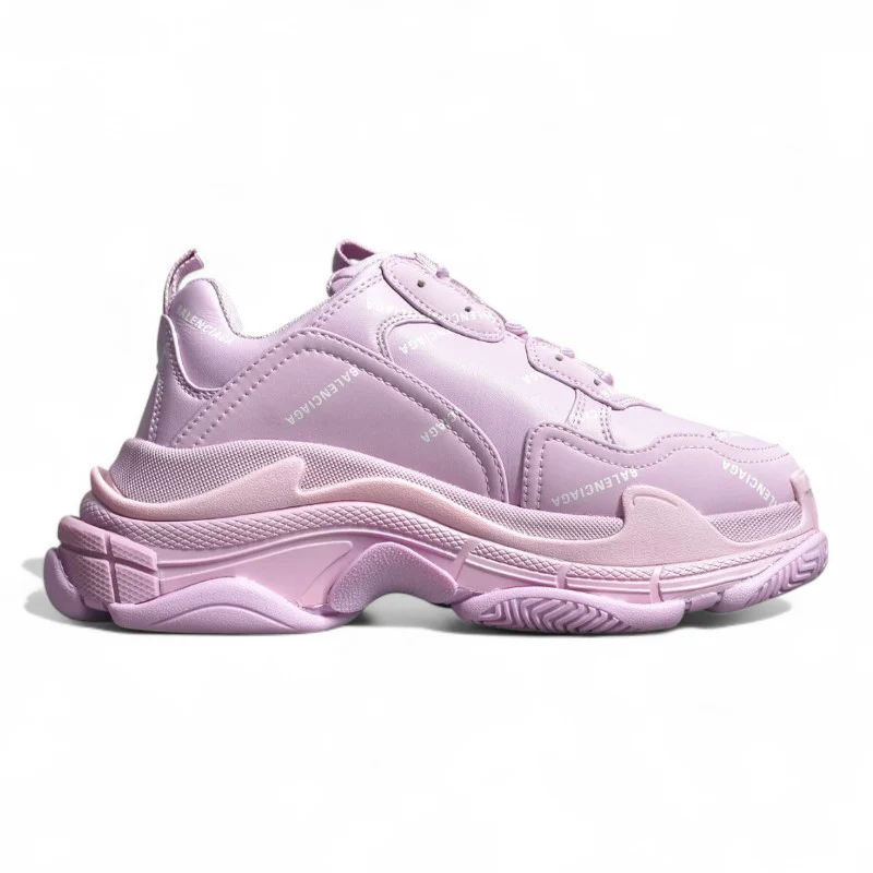 Balenciaga Triple S Allover Logo Pink - Sneaker Replica Workshop