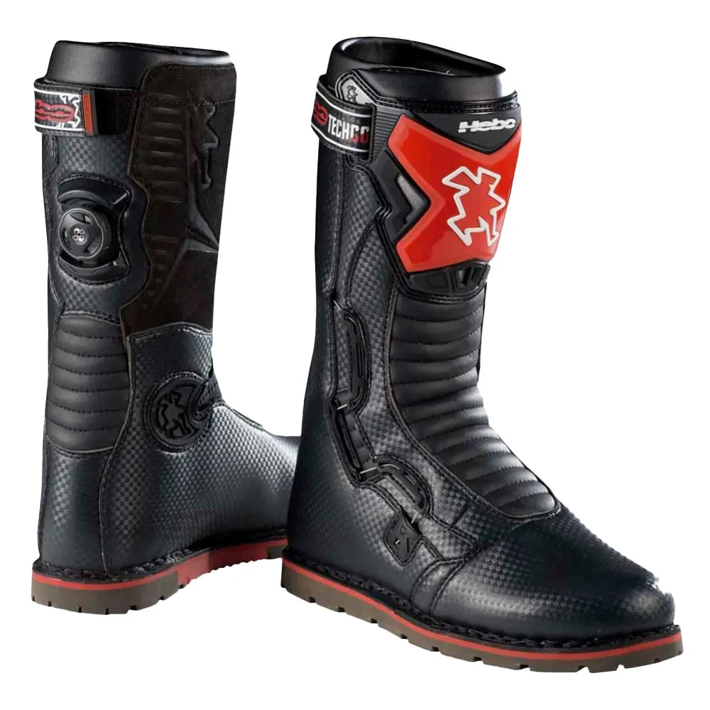 HEBO TRIAL TECH COMP BLACK BOOTS