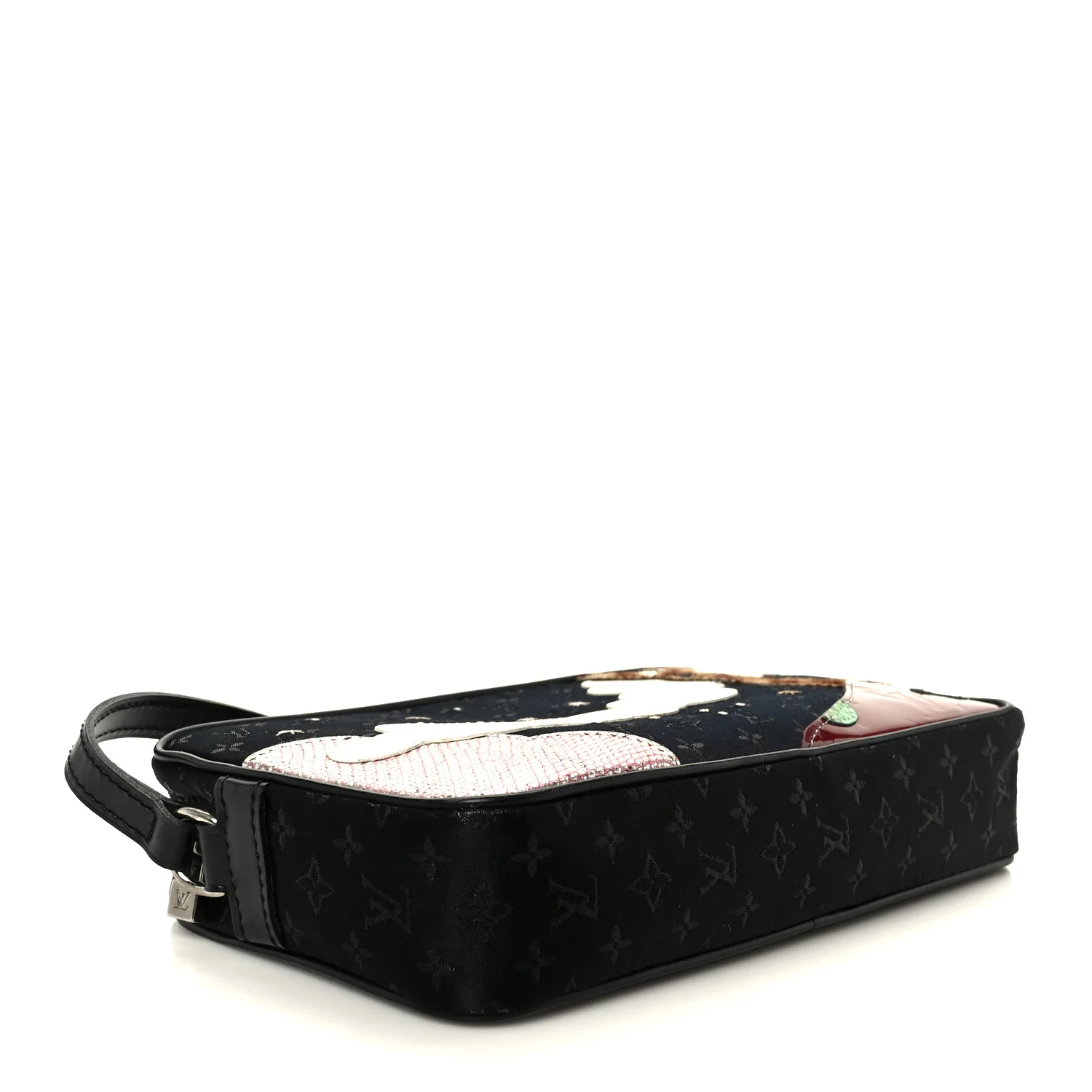 Satin Mini Monogram Conte De Fees Pochette Black - Top Club