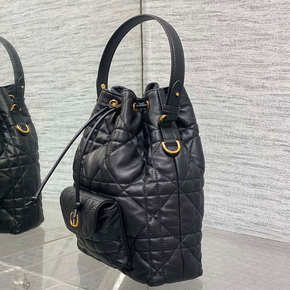 Small Dior Caro Bucket Bag(HIGH-END GRADE) - Top Club