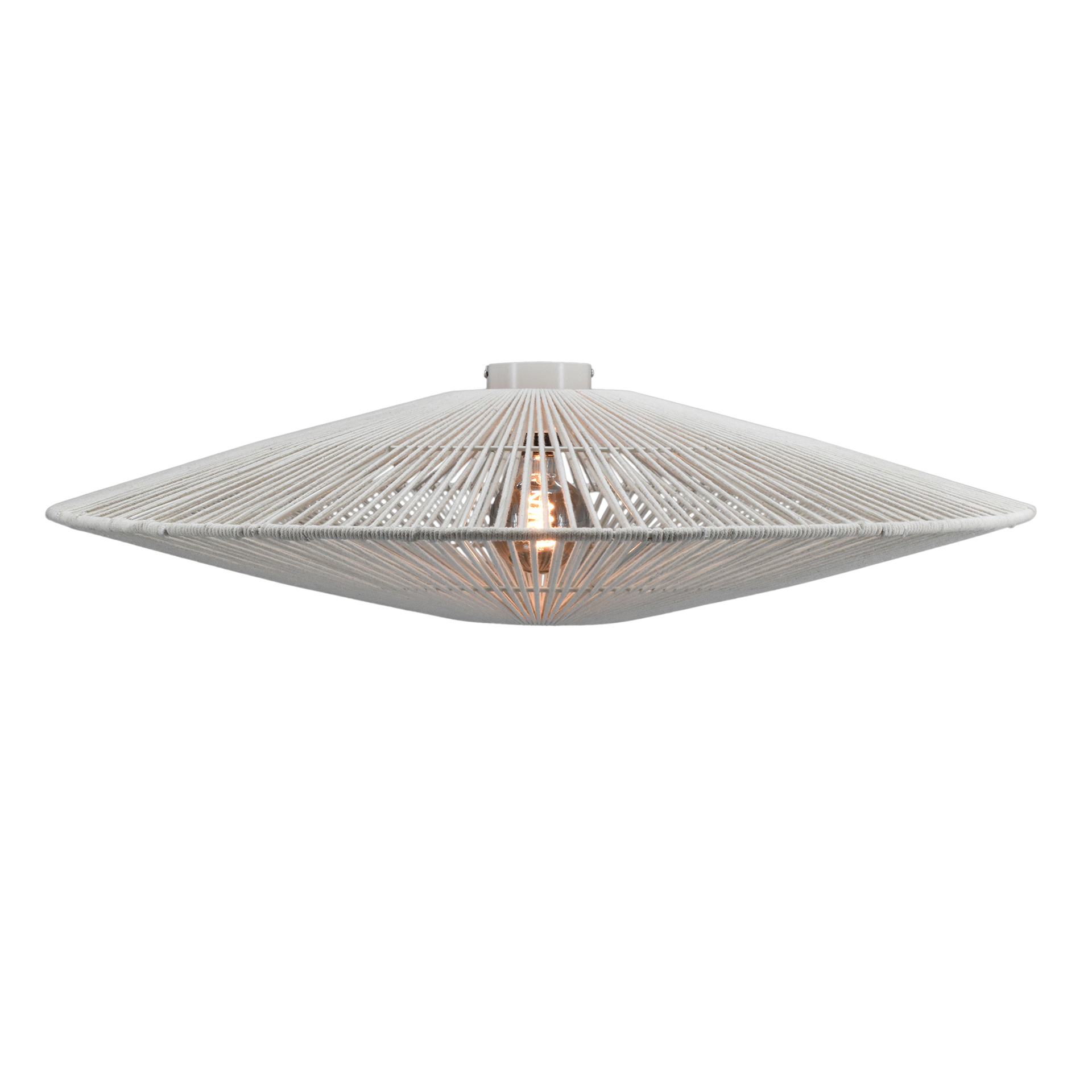 Wand / plafondlamp Owen beige XL