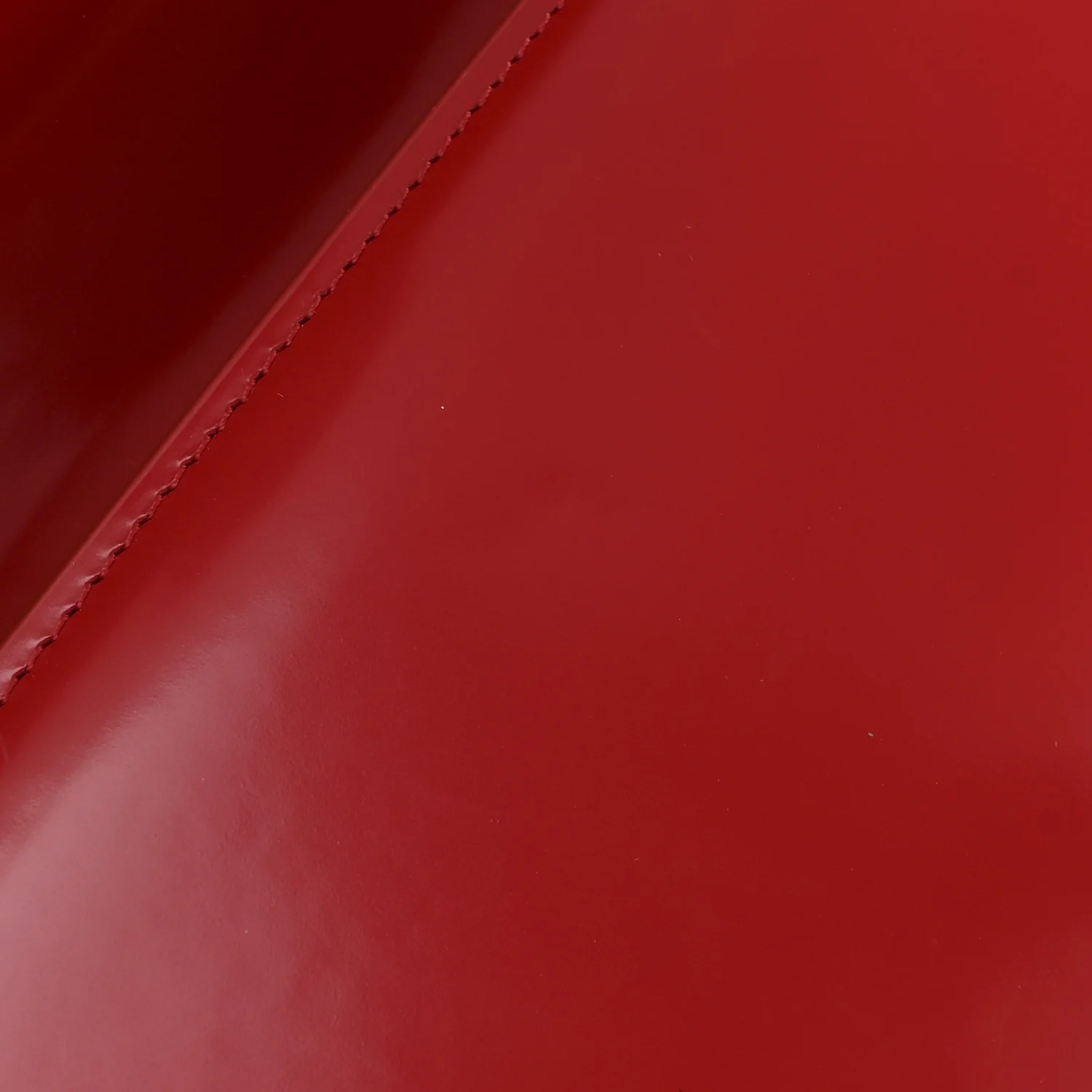 Glazed Calfskin Le Grand Bambino Red - Top Club