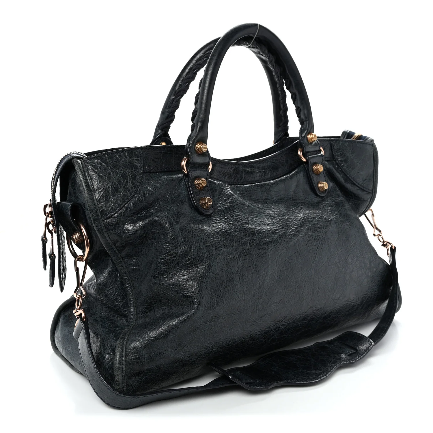 Agneau Giant 12 Rose Gold Hardware City Dark Night - Top Club