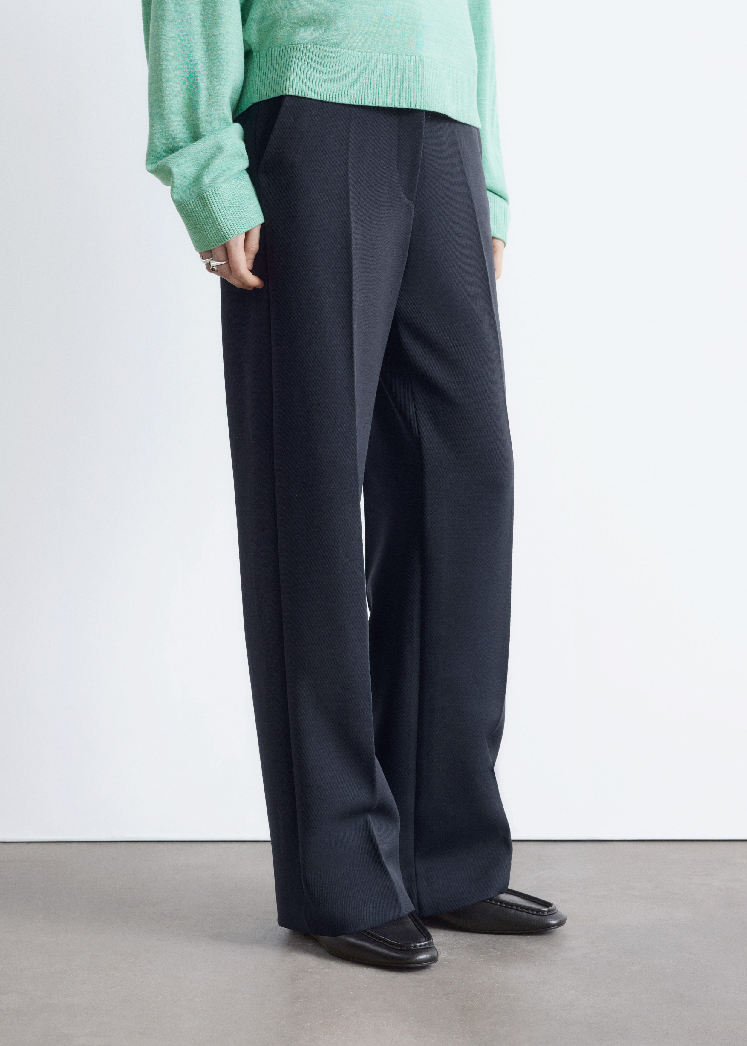 & Other Stories STRAIGHT PRESS-CREASE TROUSERS