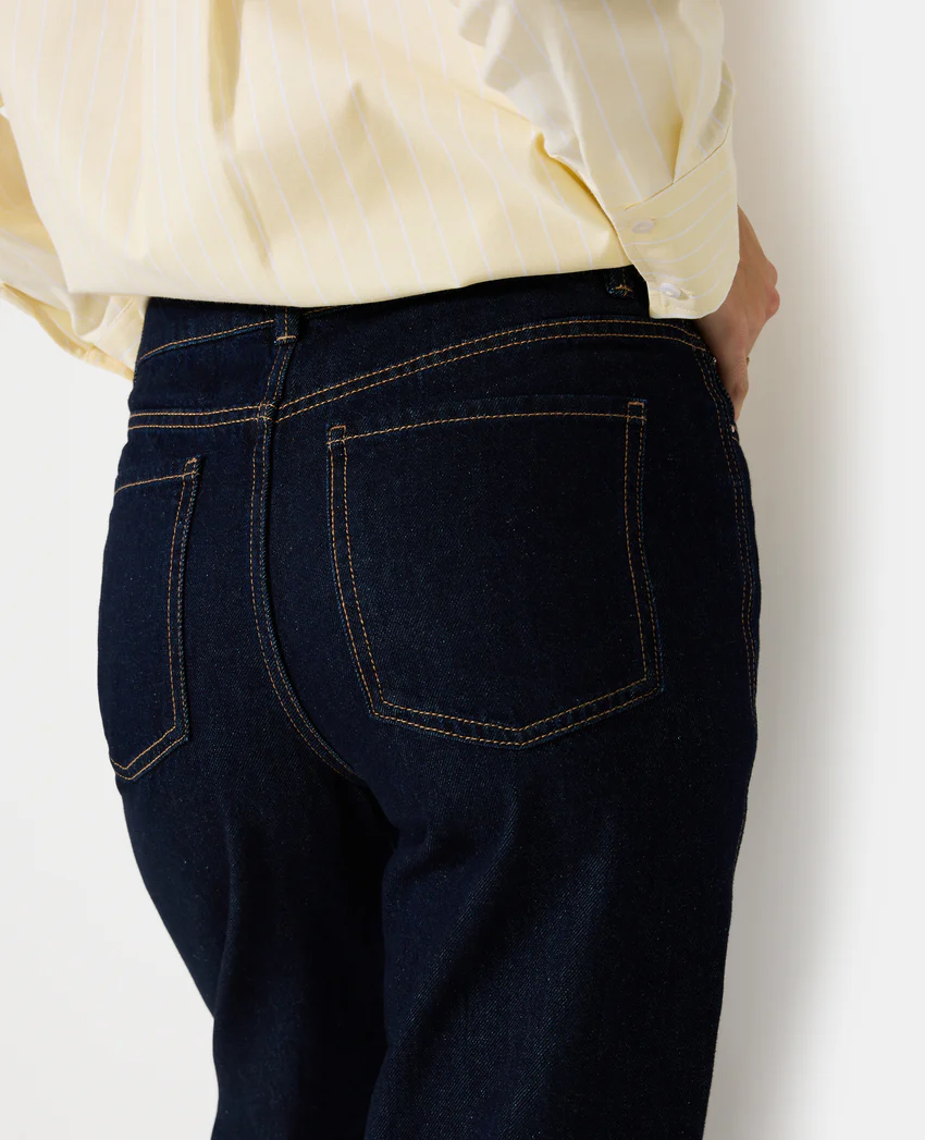 Pimkie Jean wide avec jeu de surpiqûres zig-zag