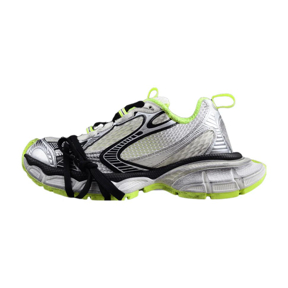 BALENCIAGA 3XL x WHITE BLACK FLUO YELLOW - Sneaker Replica Workshop