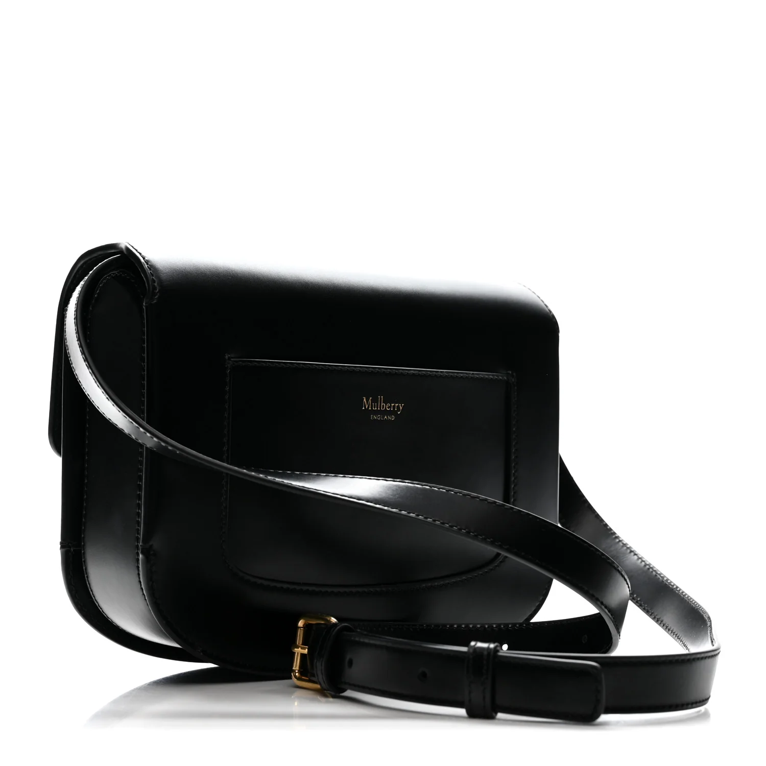Super Lux Calfskin Small Pimlico Satchel Black - Top Club