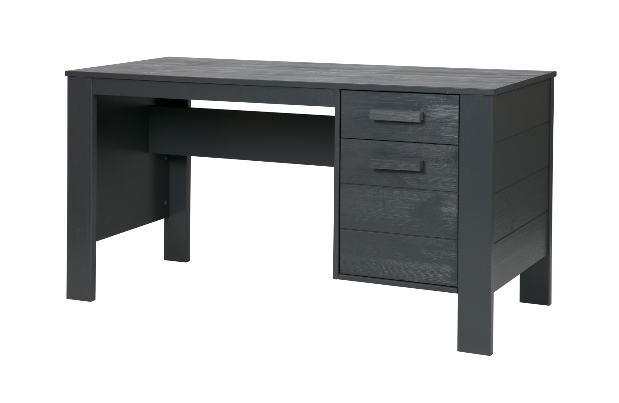 WOOOD bureau Dennis Bureau Dennis - Staal Grijs