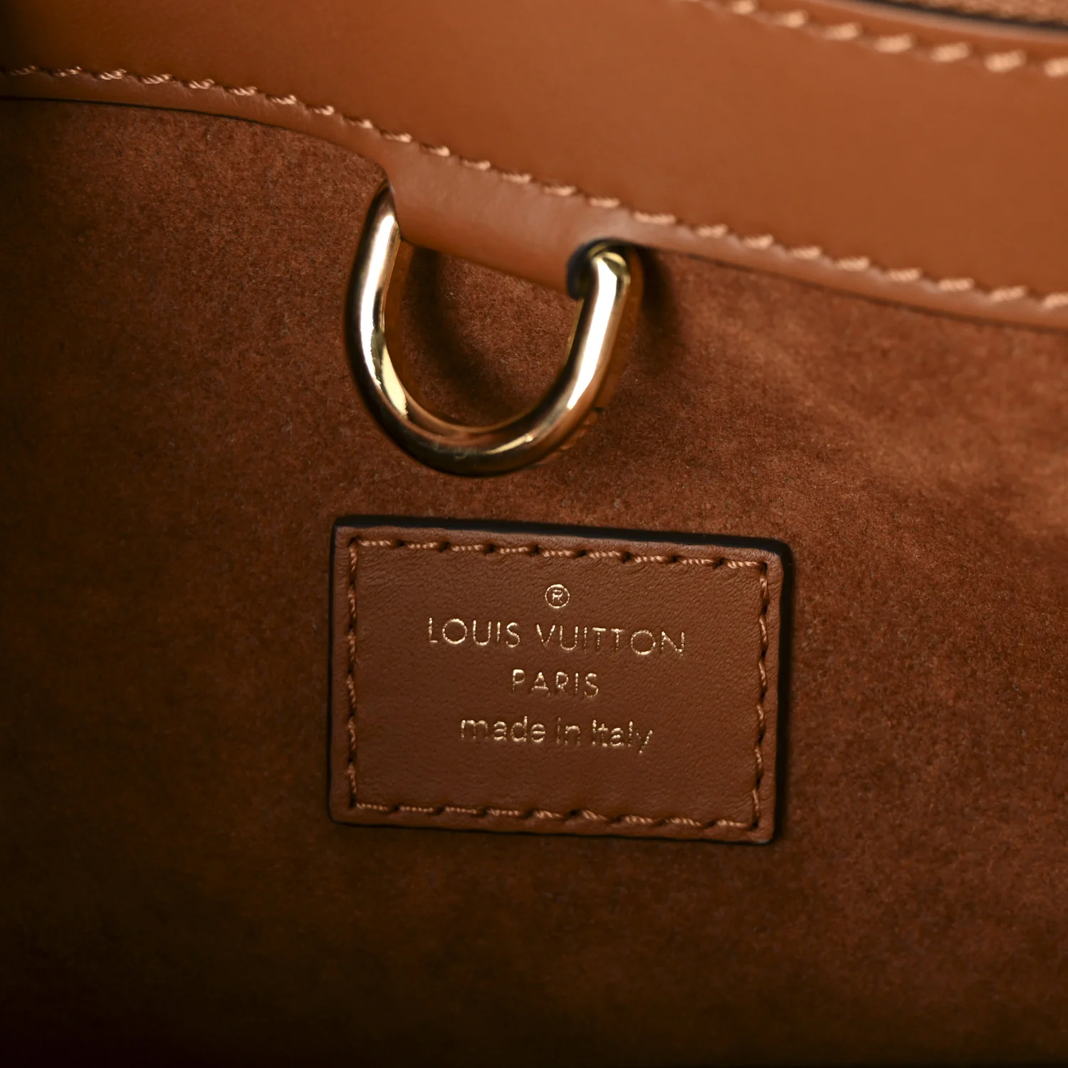 Taurillon Calfskin Vendome MM Gold - Top Club