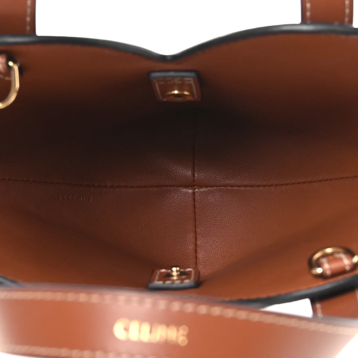 Triomphe Canvas Calfskin Teen Couer Heart Bag Tan - Top Club