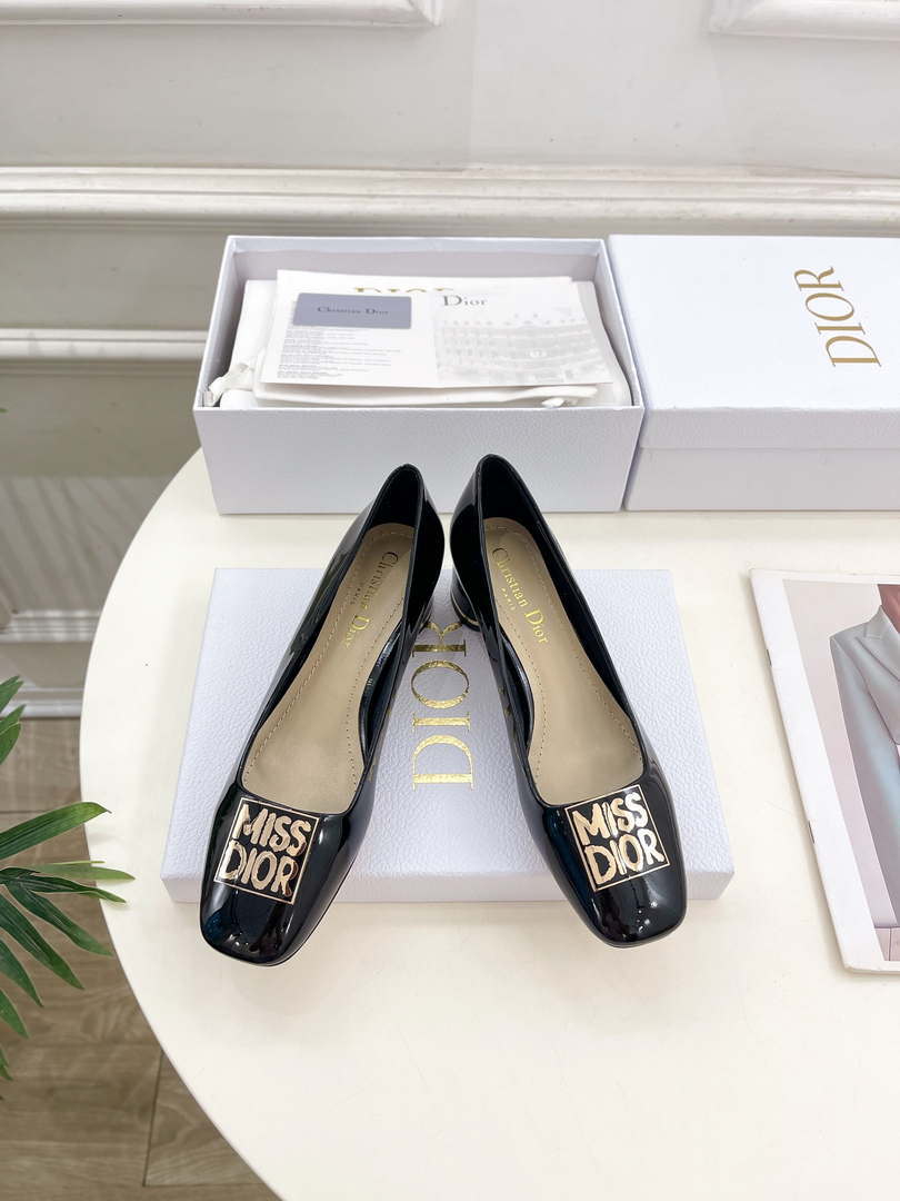 Dior KDV268VNI Miss Dior Pump Patent Calfskin D82970 - Sneaker Replica Workshop