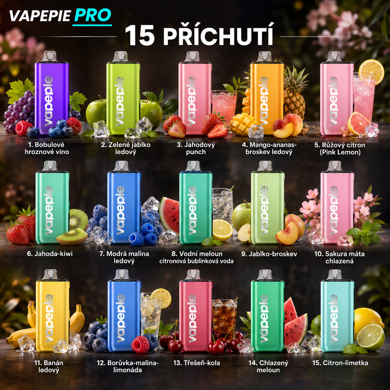 VAPEPIE MAX 40 000 Potahů PRO+