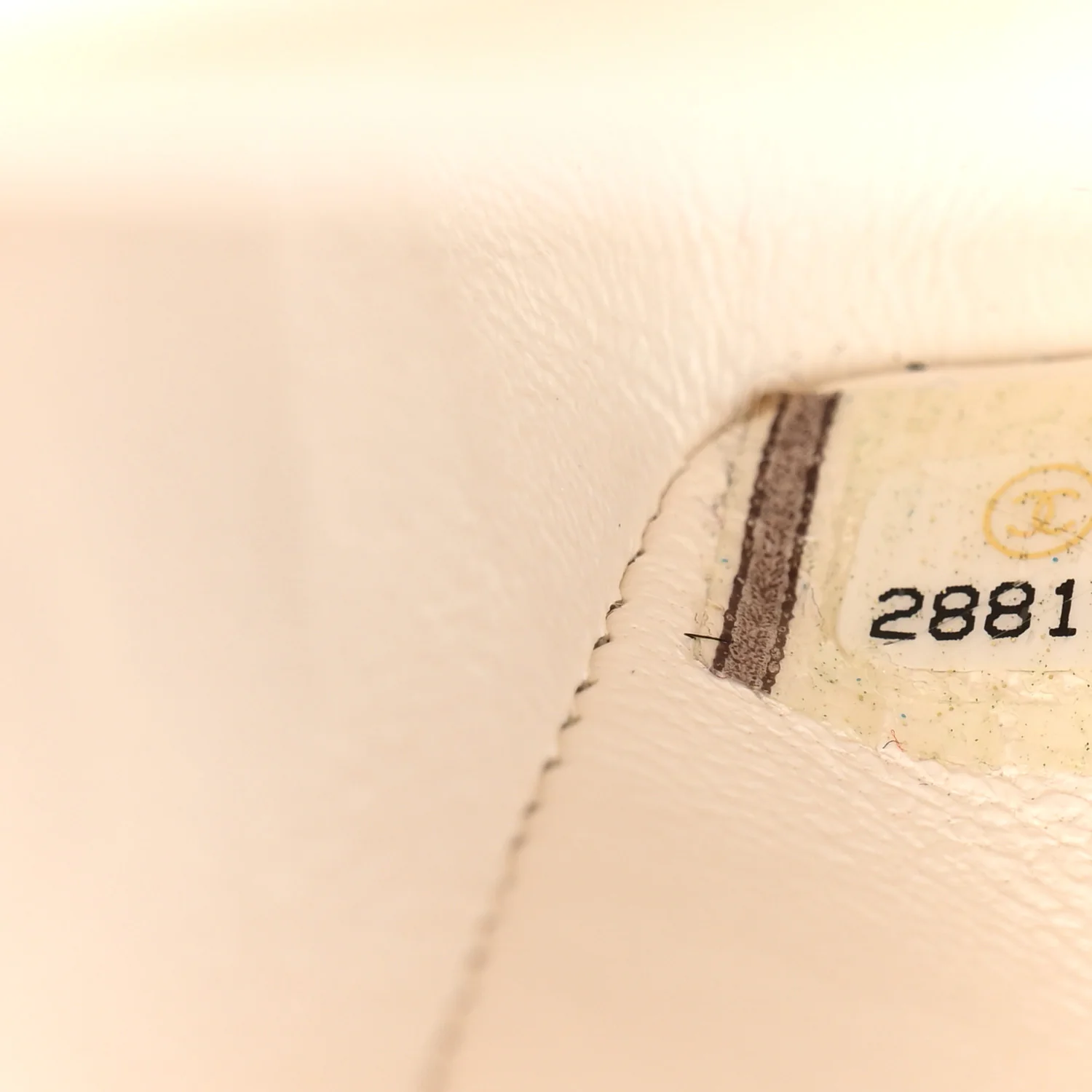 Caviar Quilted Small Double Flap White - Top Club