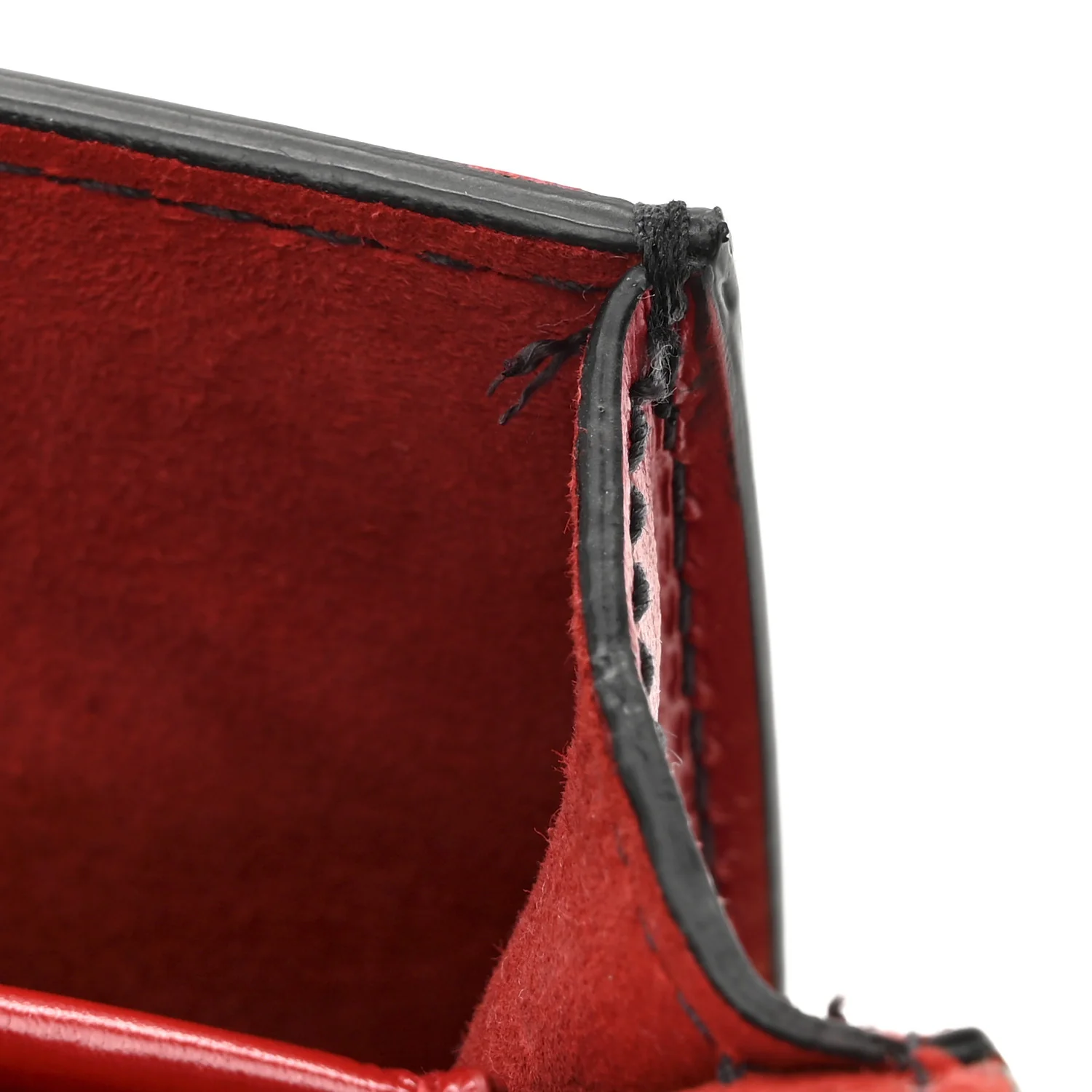 Calfskin J'Adior Chain Flap Bag Red - Top Club