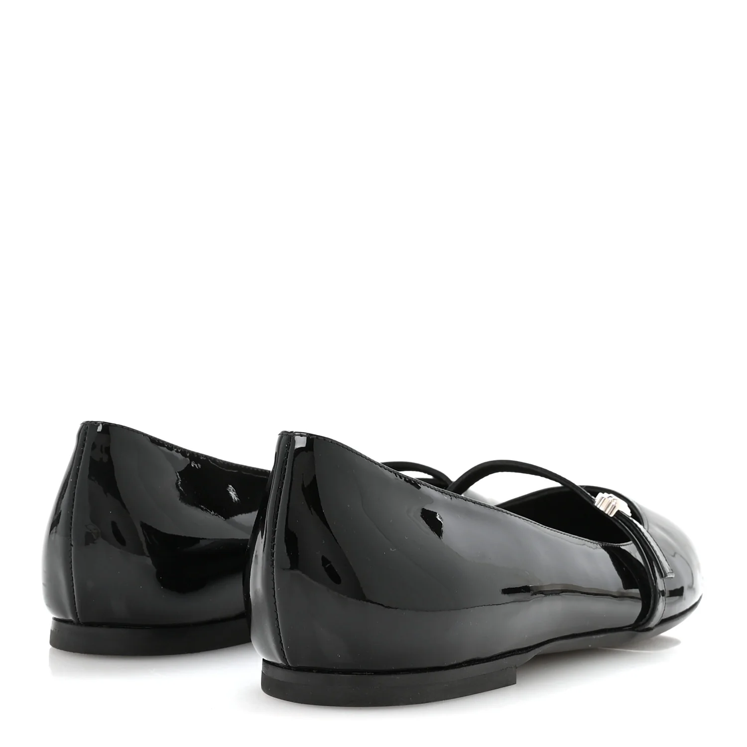 Patent Uniformes Ballet Flats 39.5 Black - Top Club