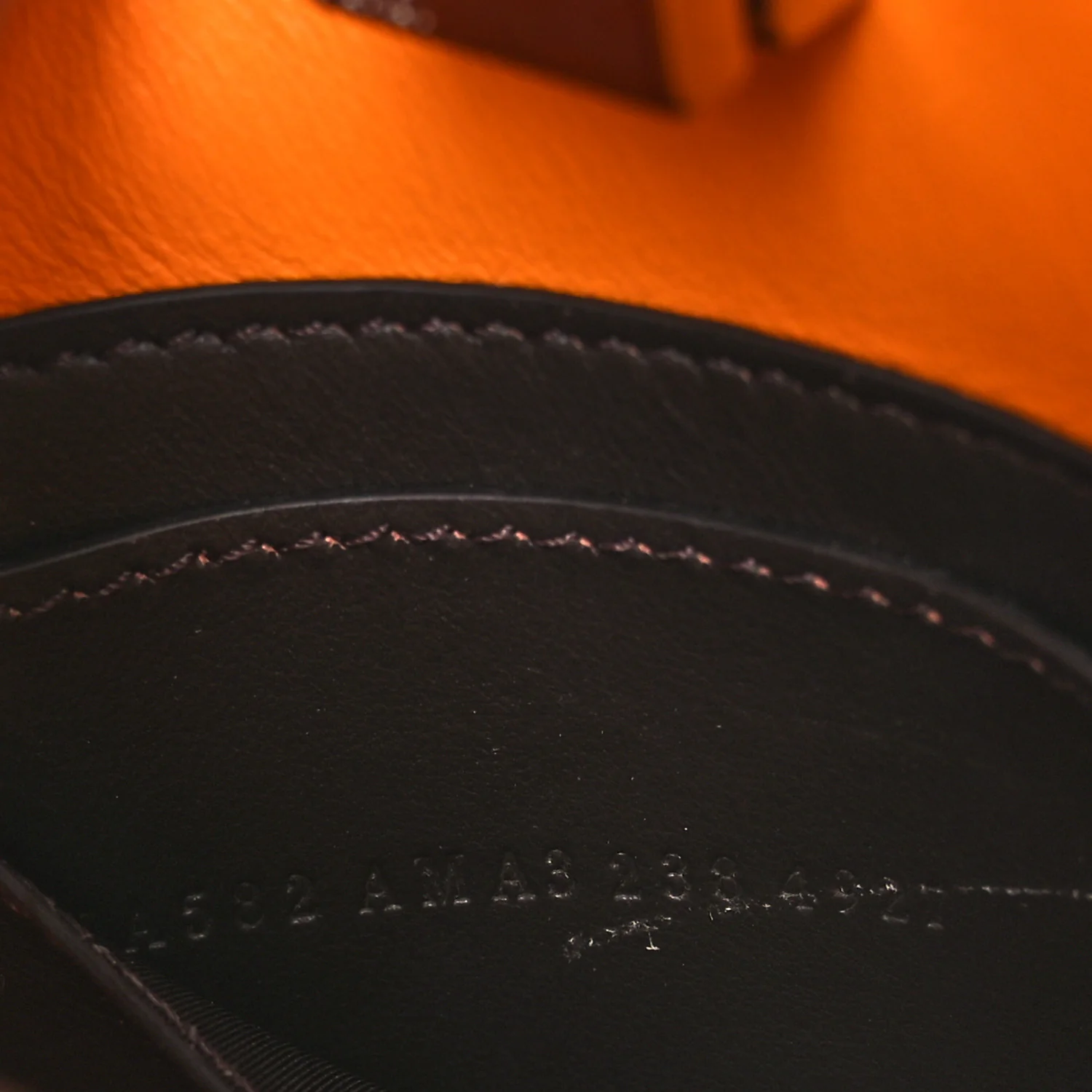 Cuoio Romano Vitello Cover Bi-Color Peekaboo I See U X Cross Satchel Orange - Top Club