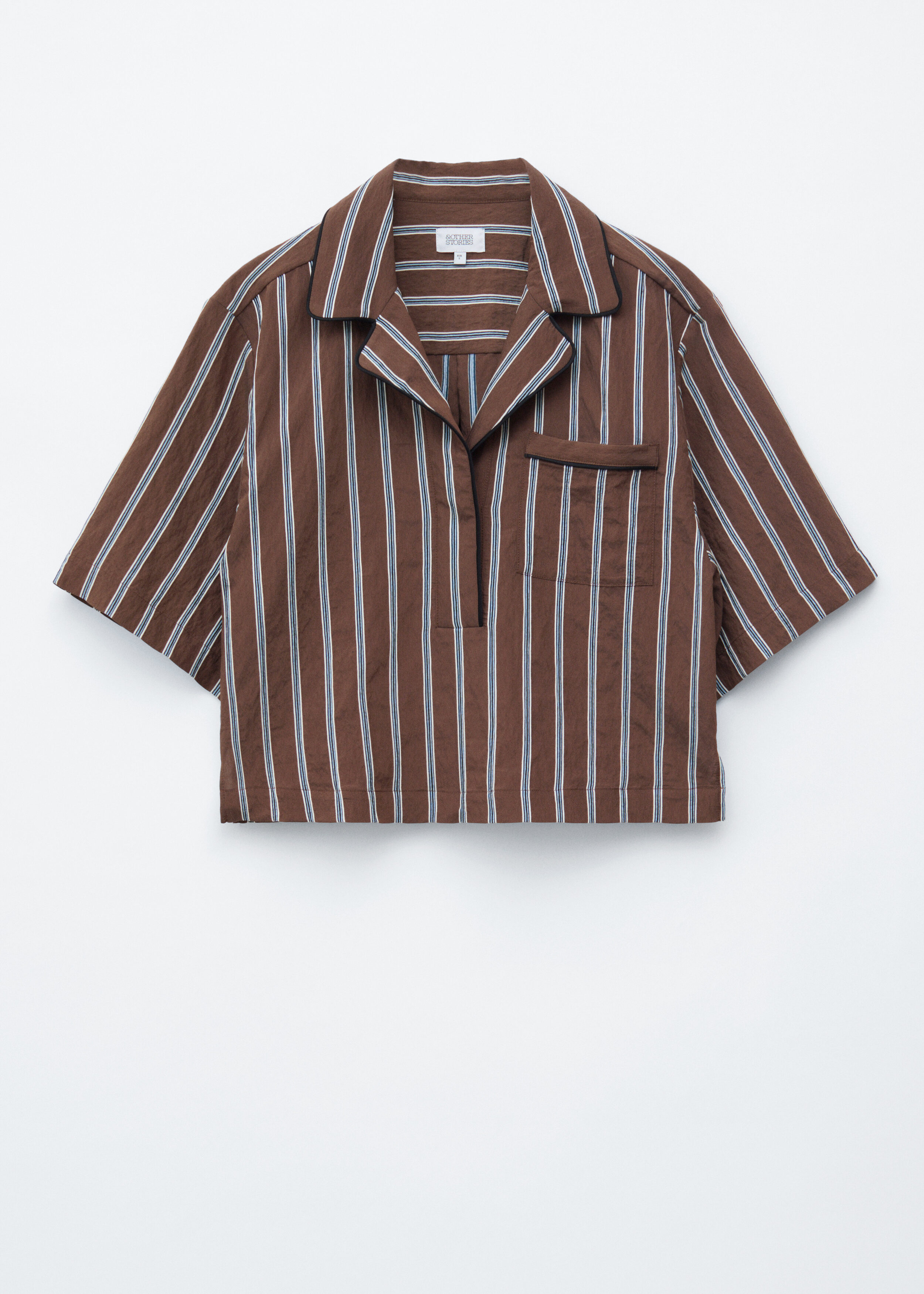 & Other Stories STRIPED RESORT SHIRT