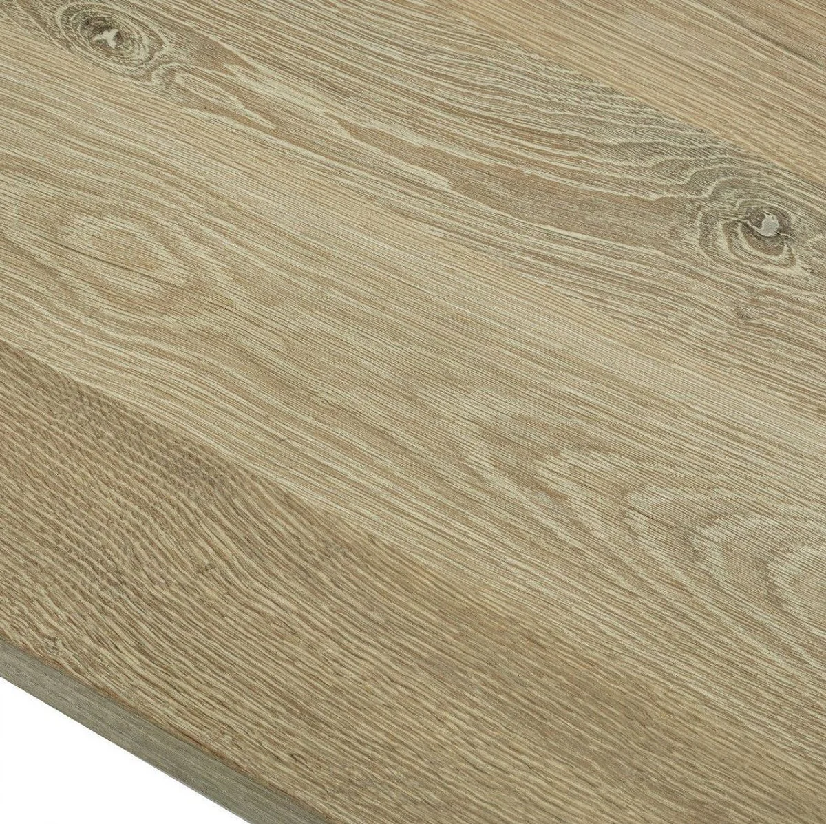 Luxury solid wood dining table natural colors 280 x 110.5 x H. 76 cm - Rectangular oak wood kitchen table - Luxury solid wood dining room furniture