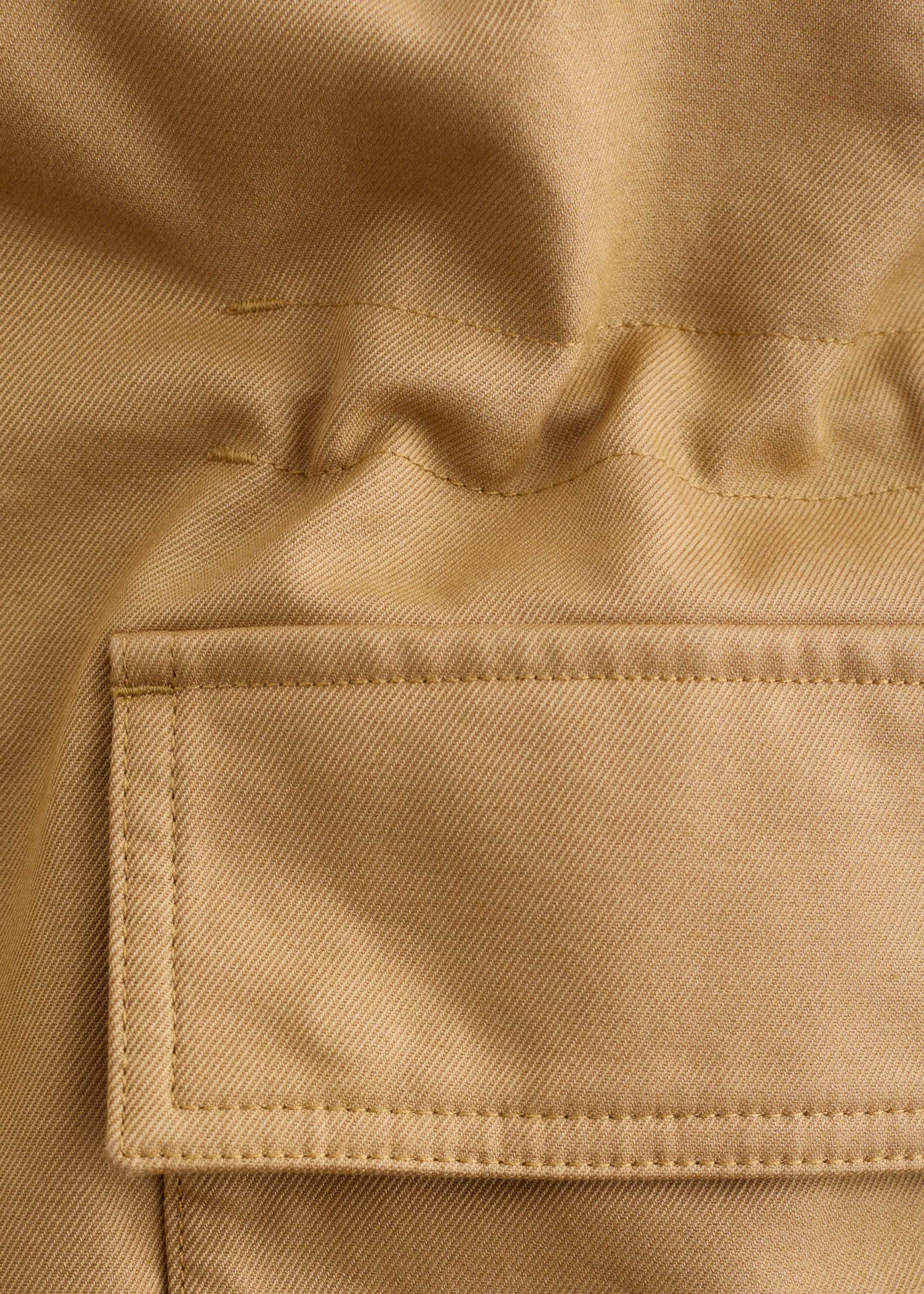 & Other Stories OVERSIZED DRAWSTRING UTILITY JACKET